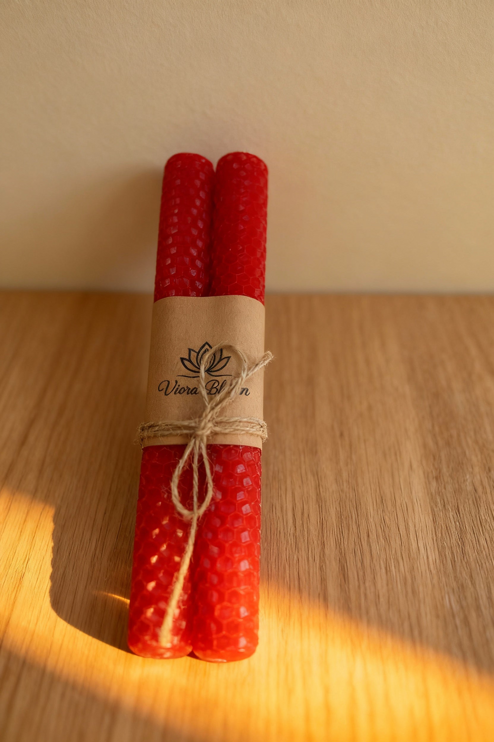 Beeswax Taper Candle