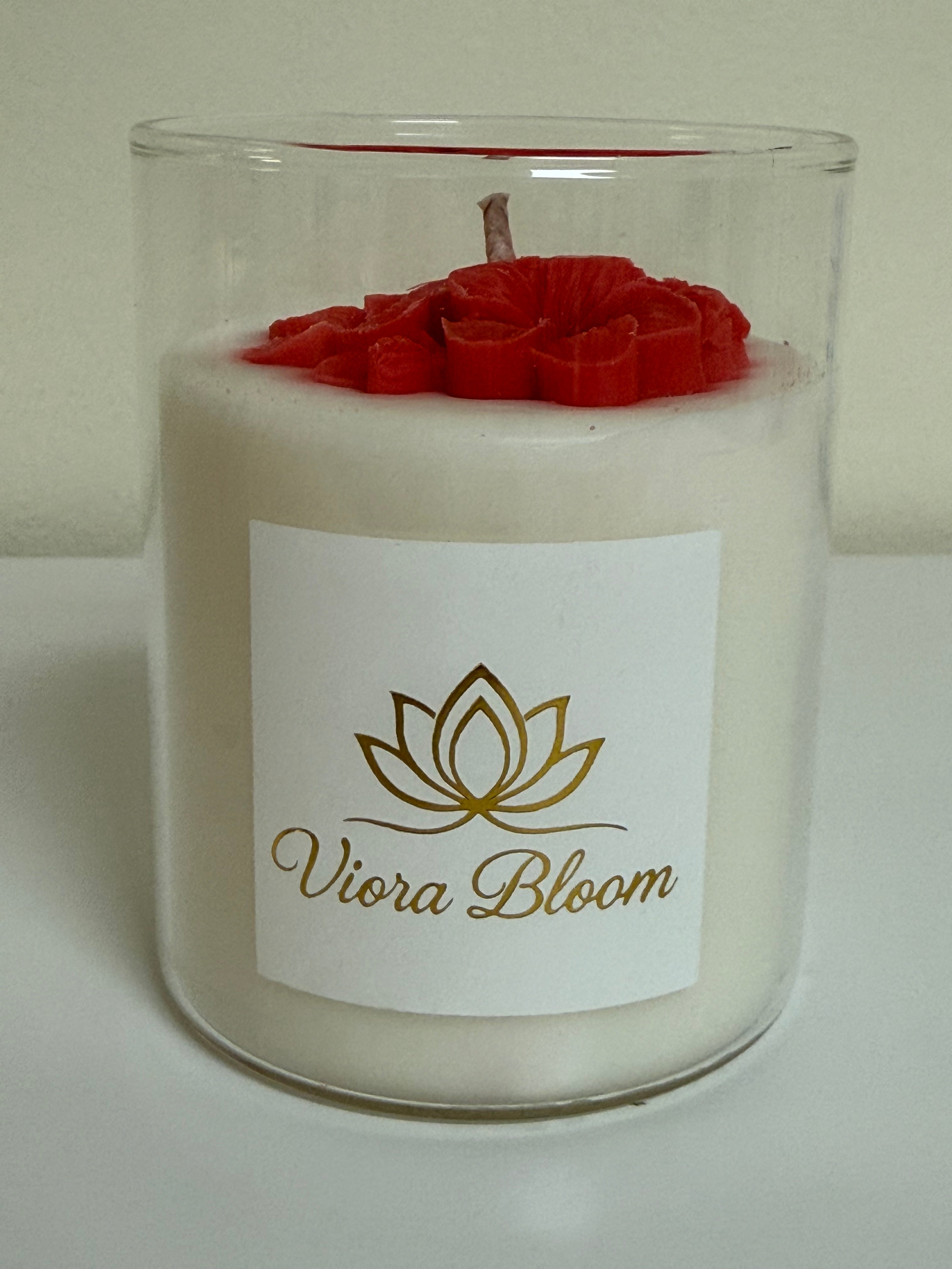 Hydrangea Flower candle