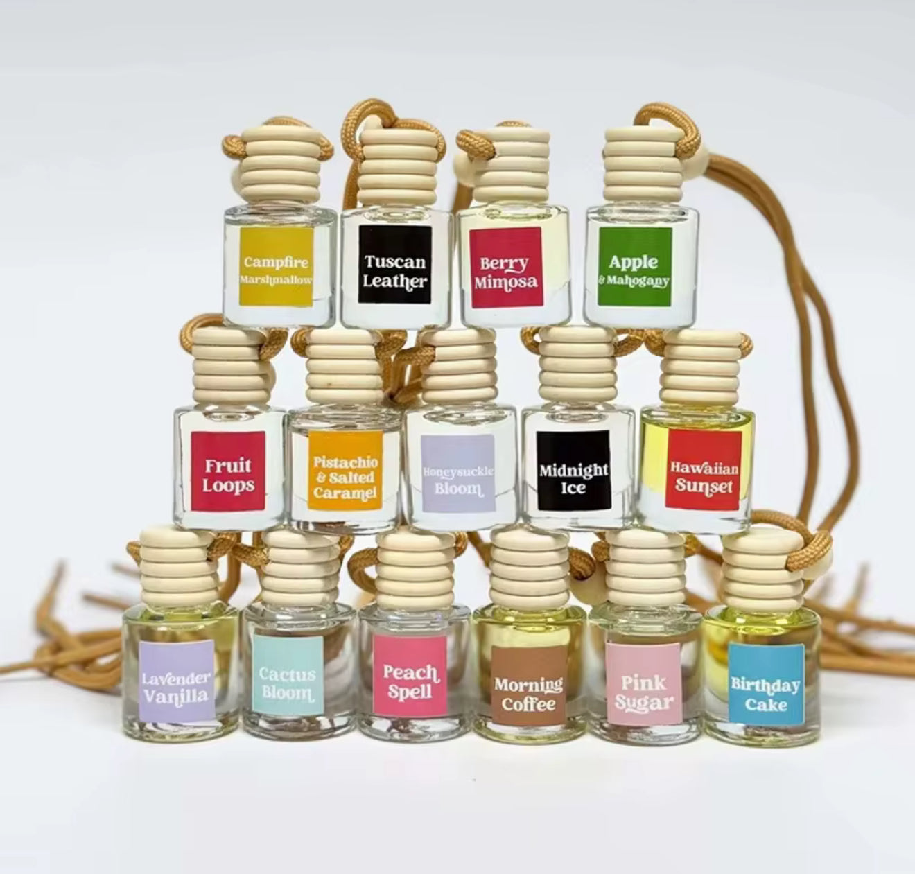 Hanging Glass Car Diffuser