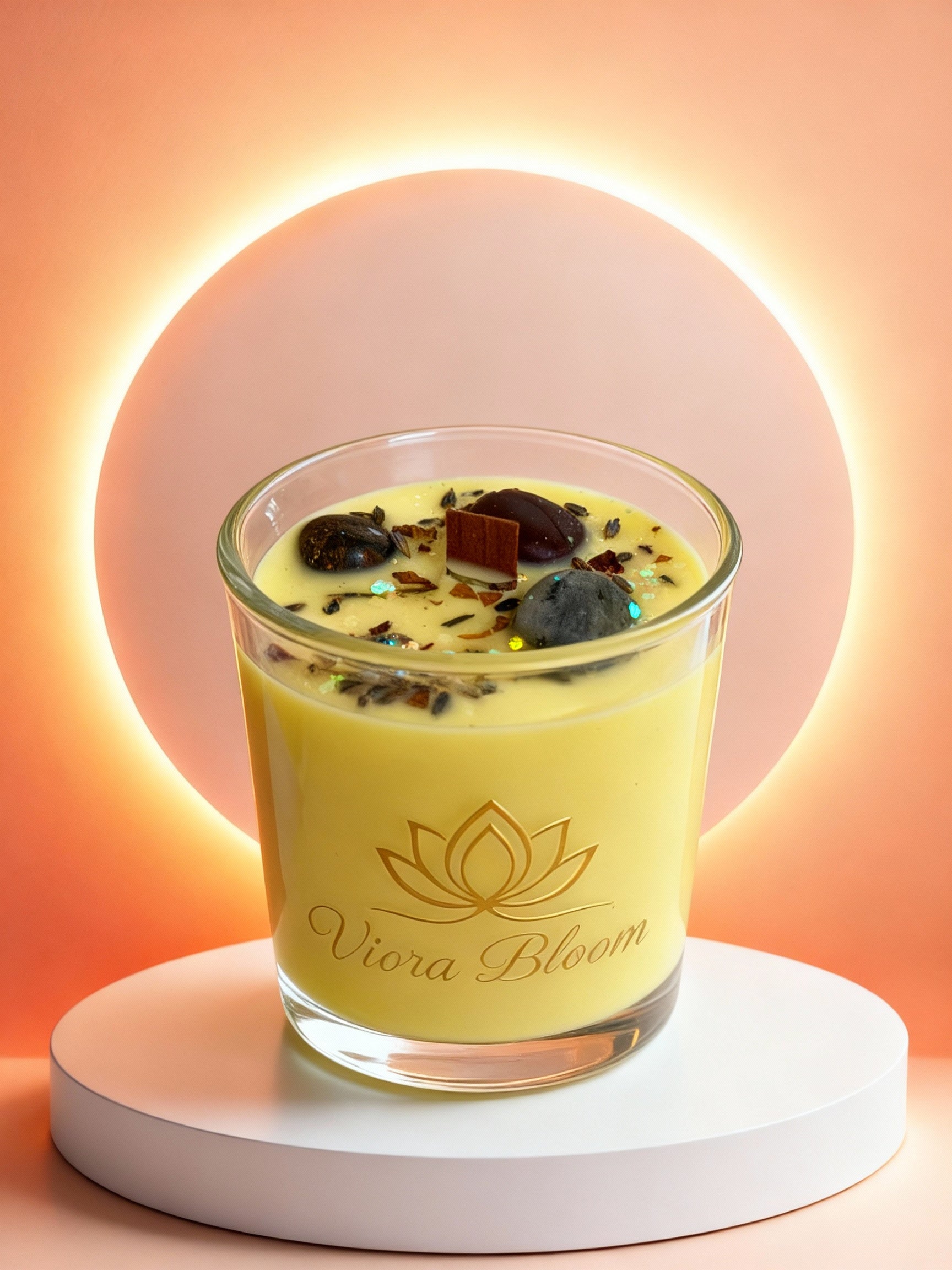 Crystal Aroma Soy Candle