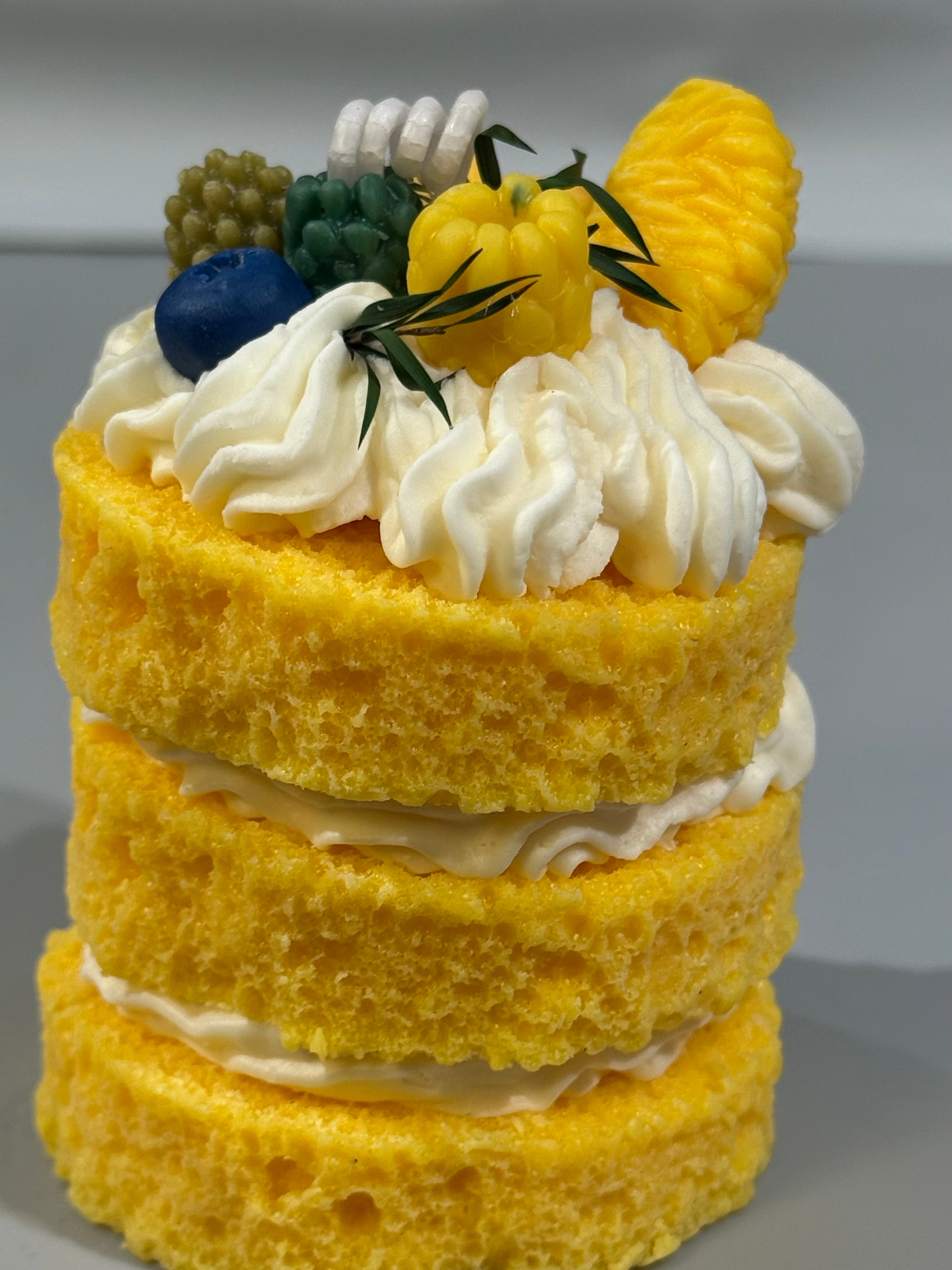 Whipped Cake Candle