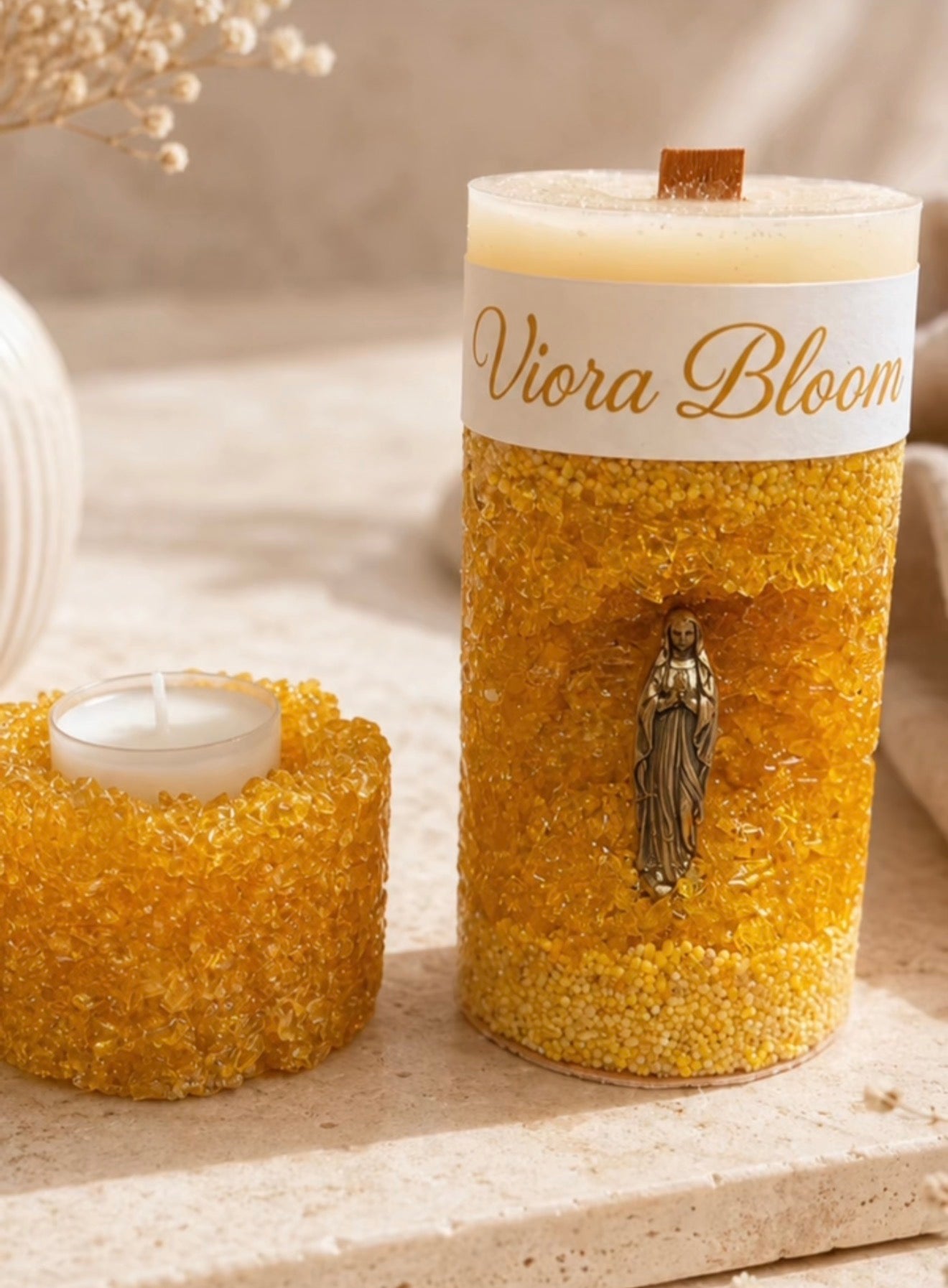 Crystal Cave Candle