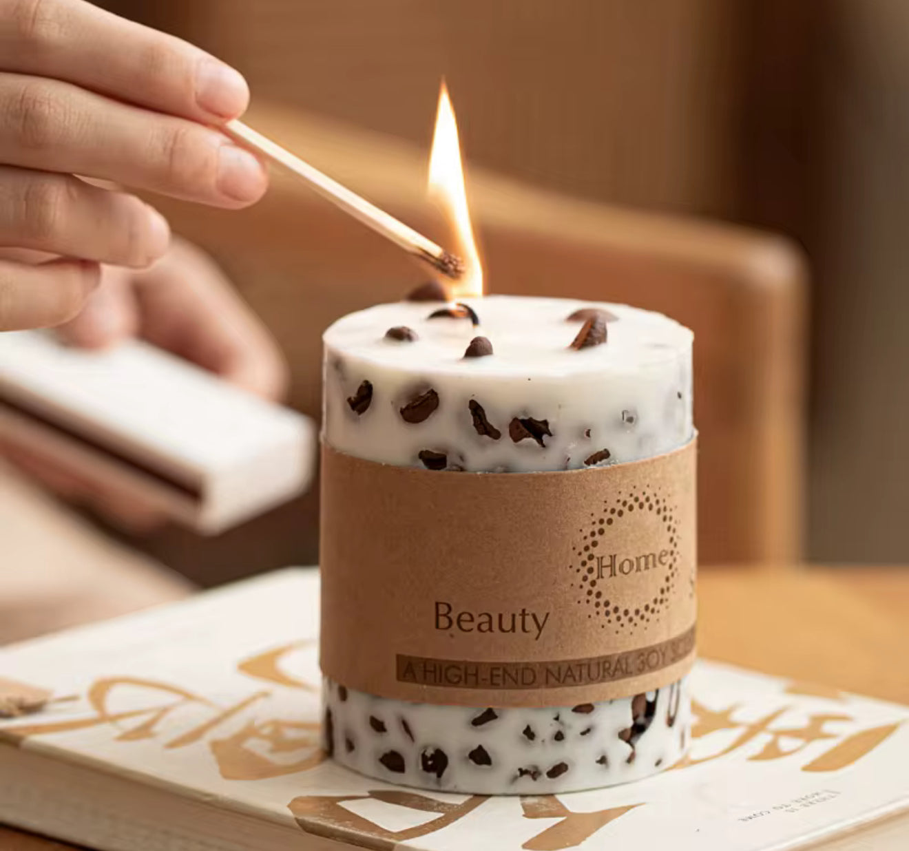 Coffee Bean Soy Candle