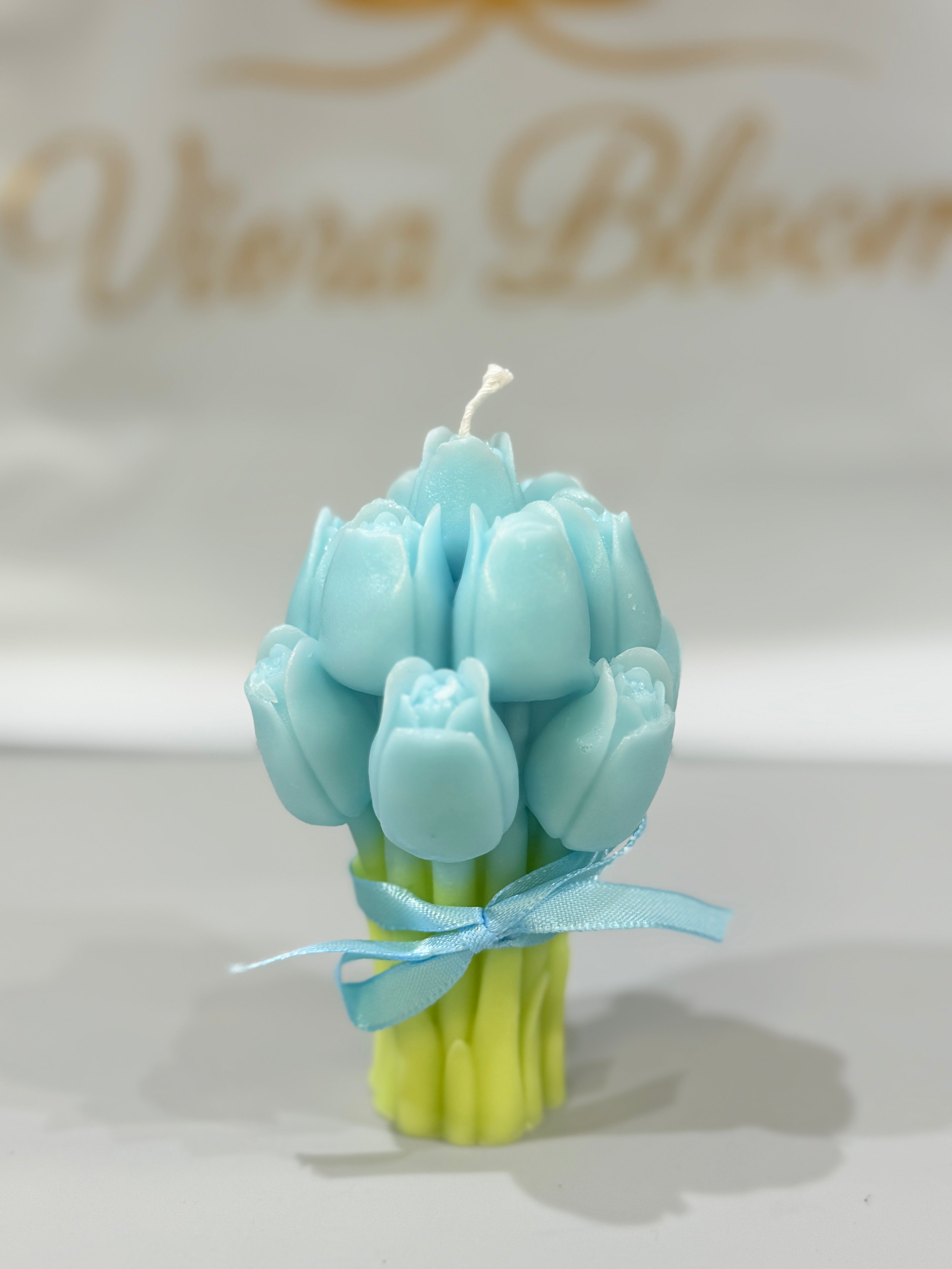 3D Tulip Bouquet Candle