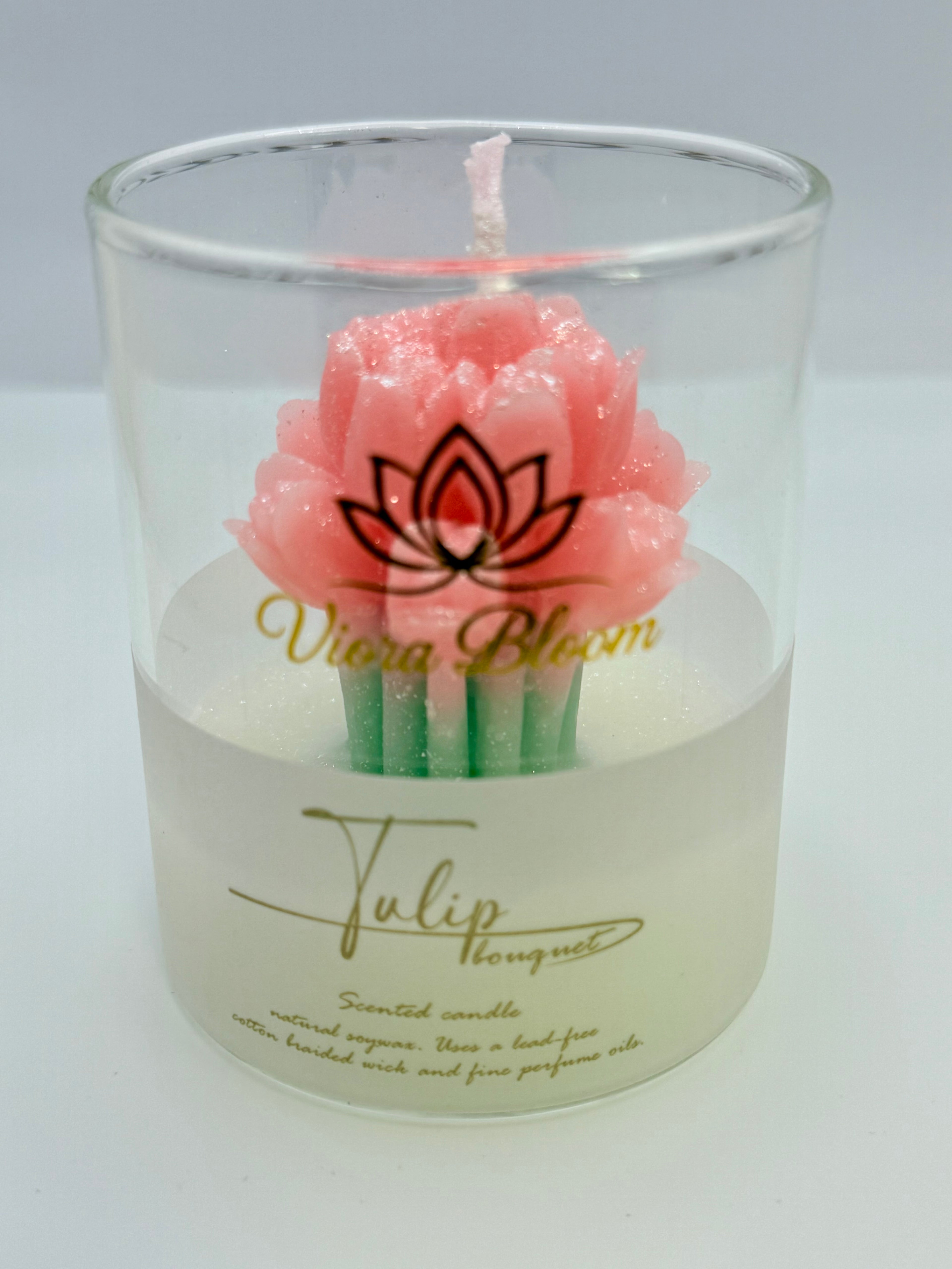 Tulip Bouquet Candle
