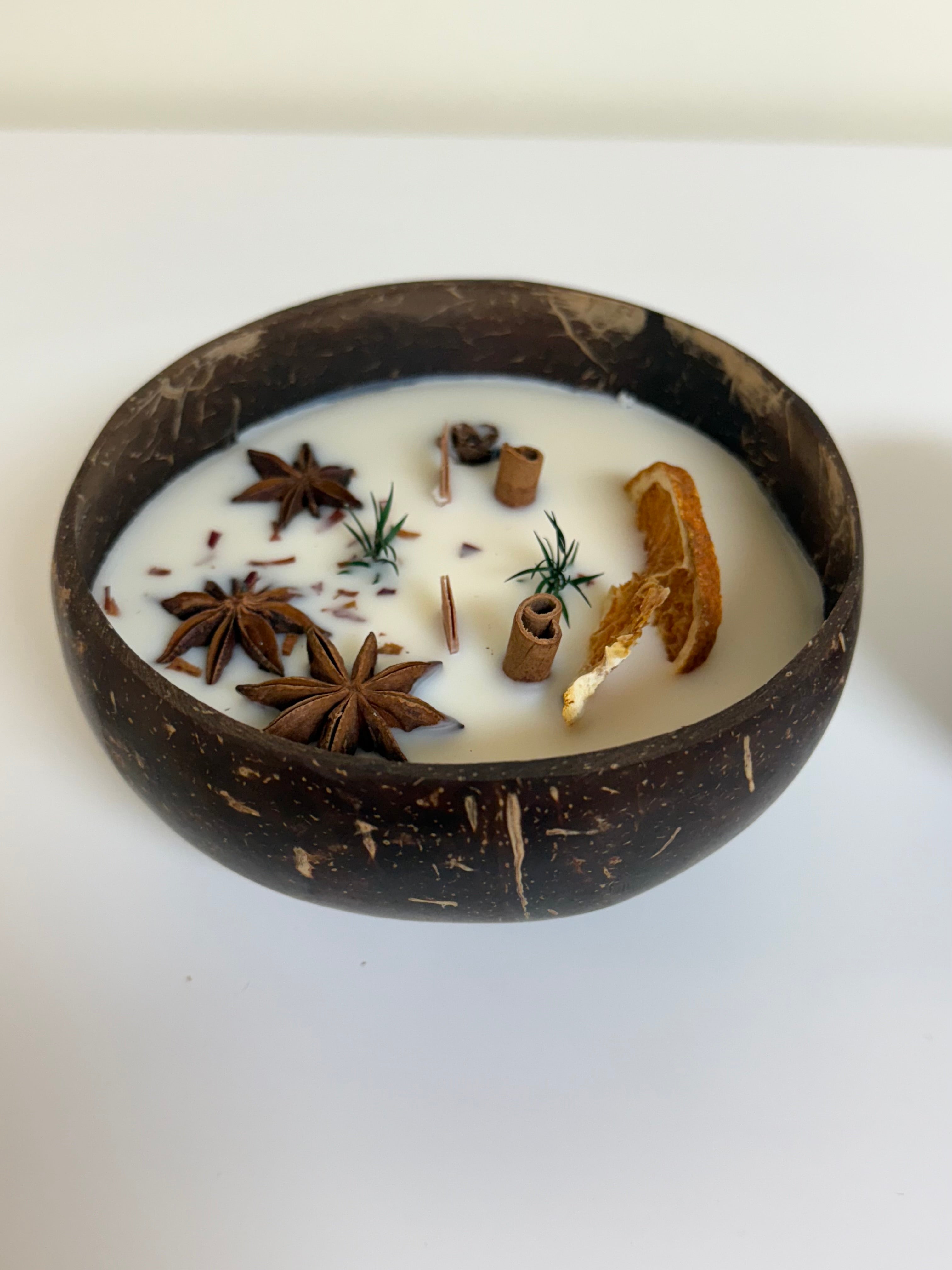 Natural Coconut Bowl Candle