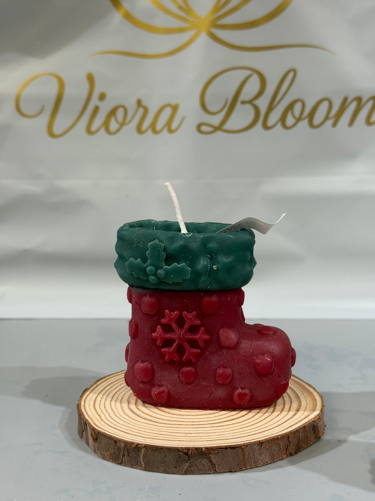 Christmas Stocking Candle