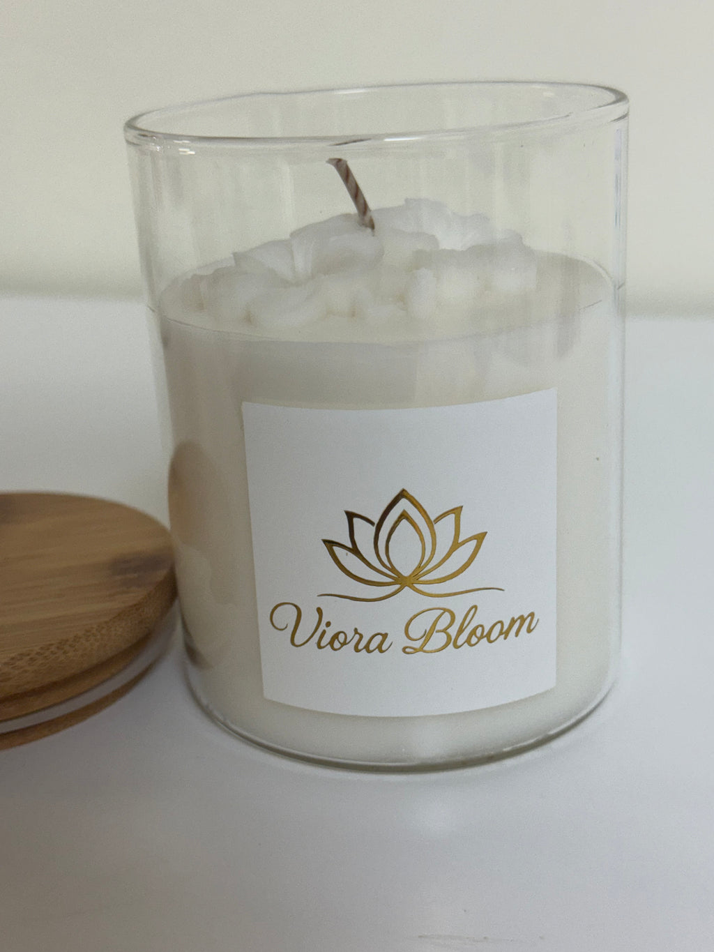 Hydrangea Flower candle