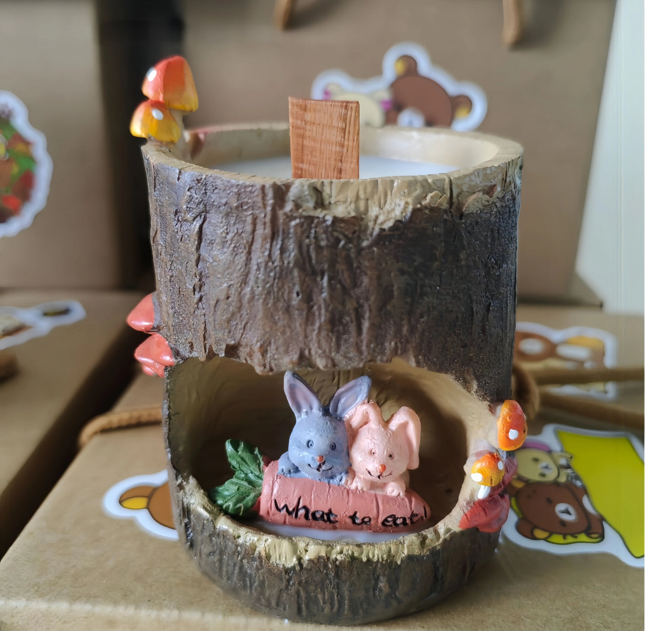 Forest Animals Candle