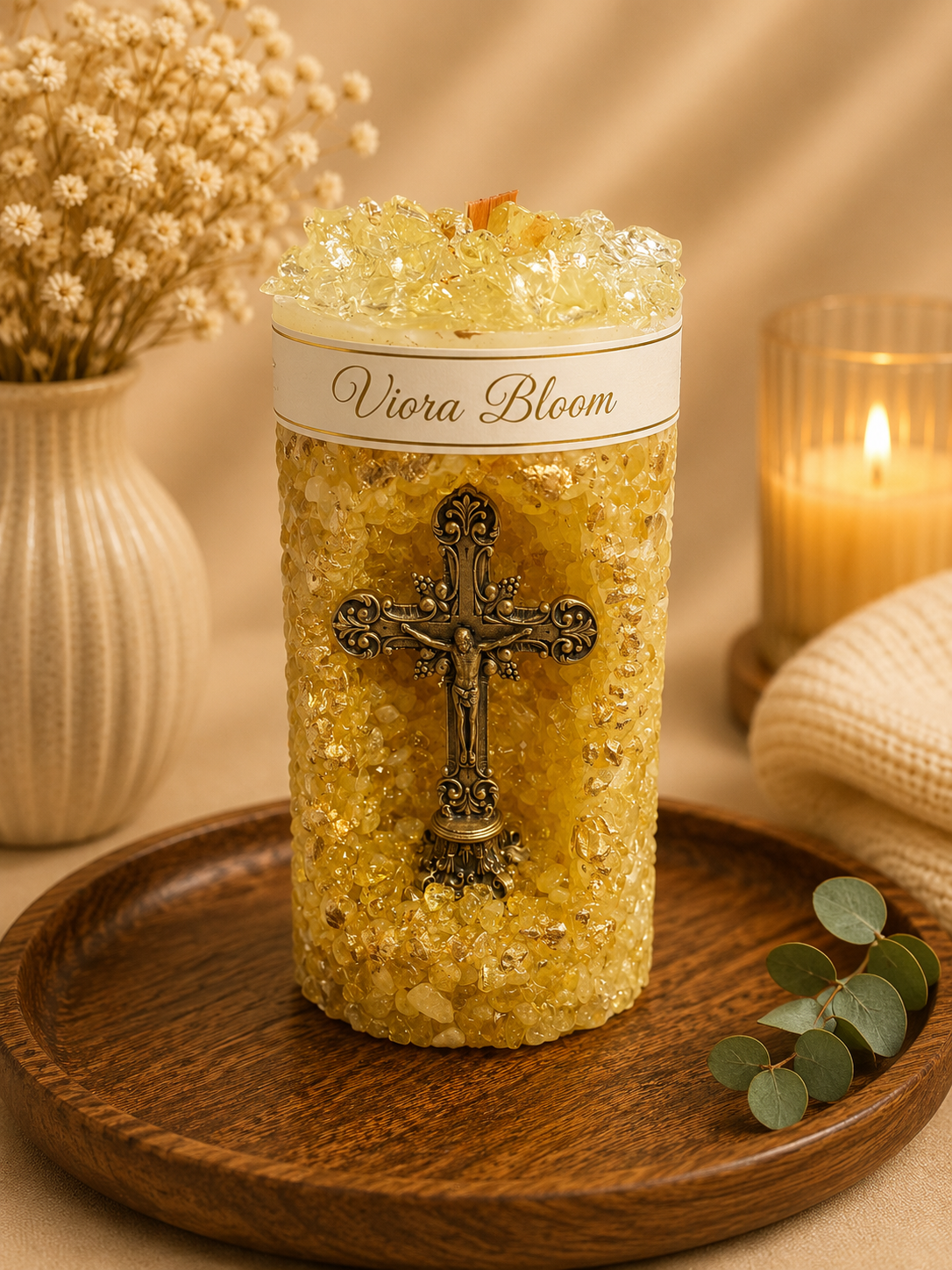 Crystal Cave Candle