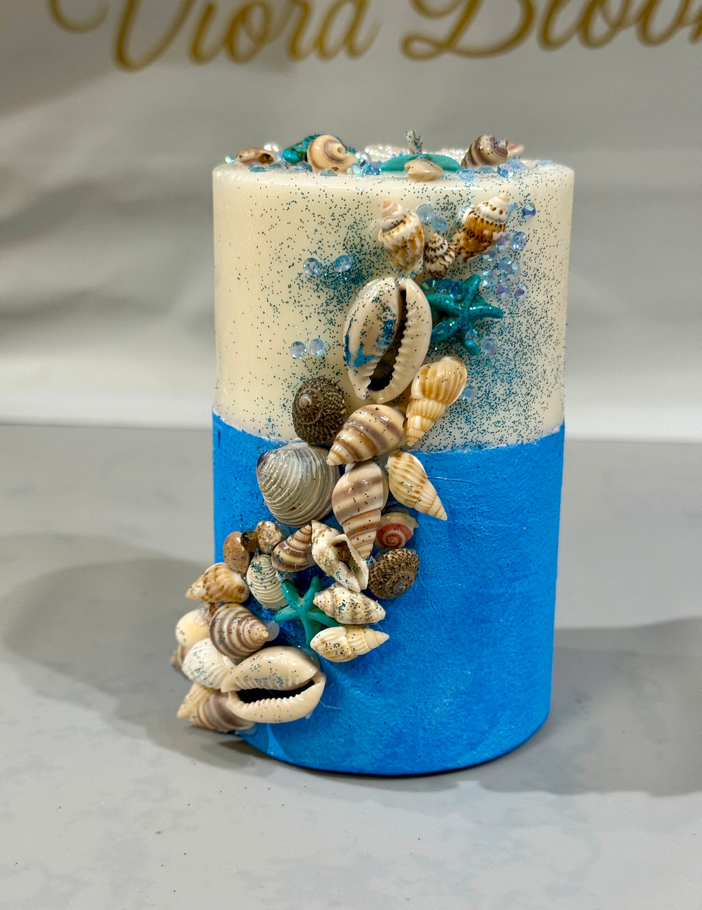 Decorative concrete Candle