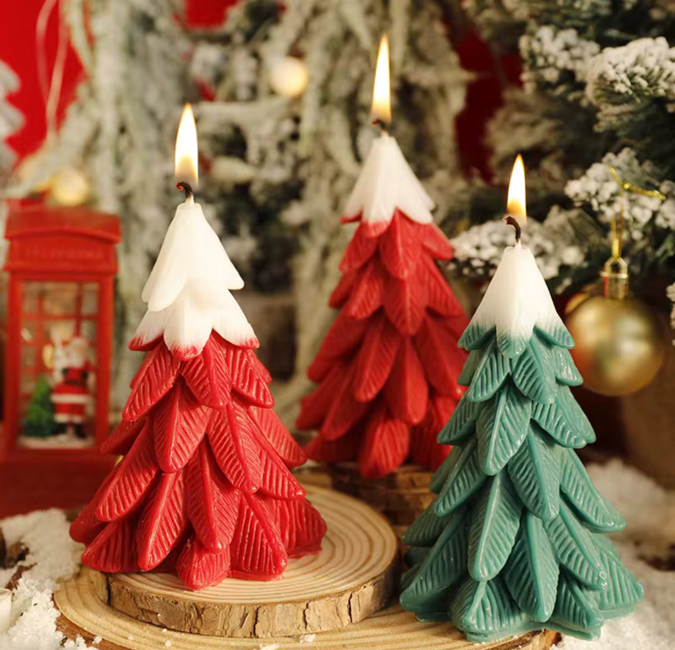 Christmas Tree Candle