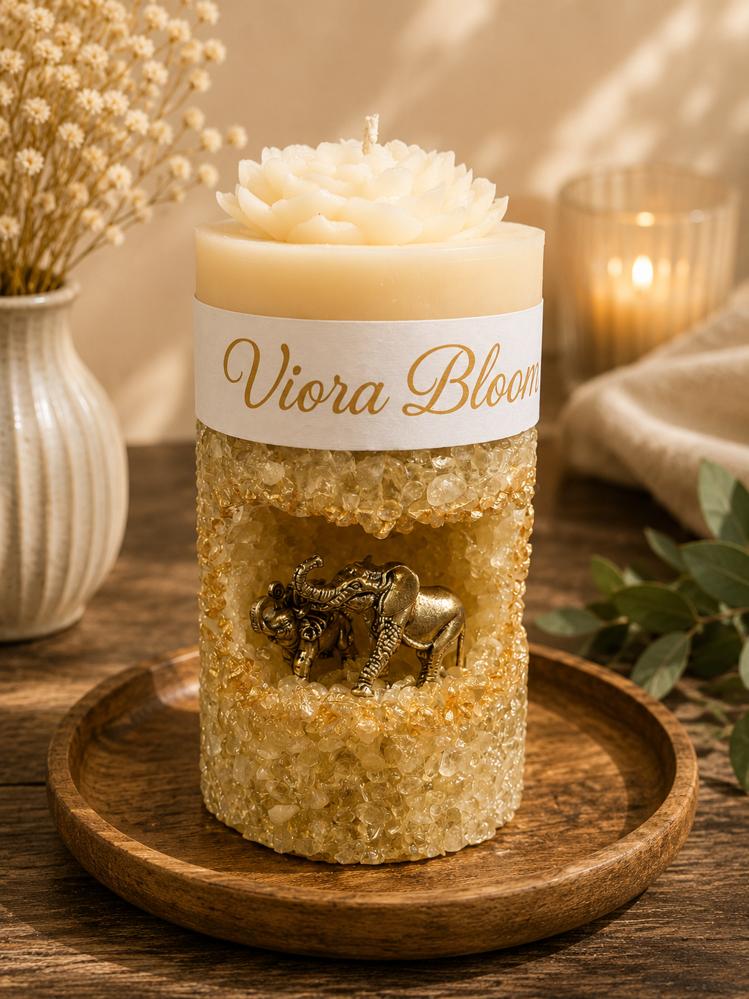 Crystal Cave Candle