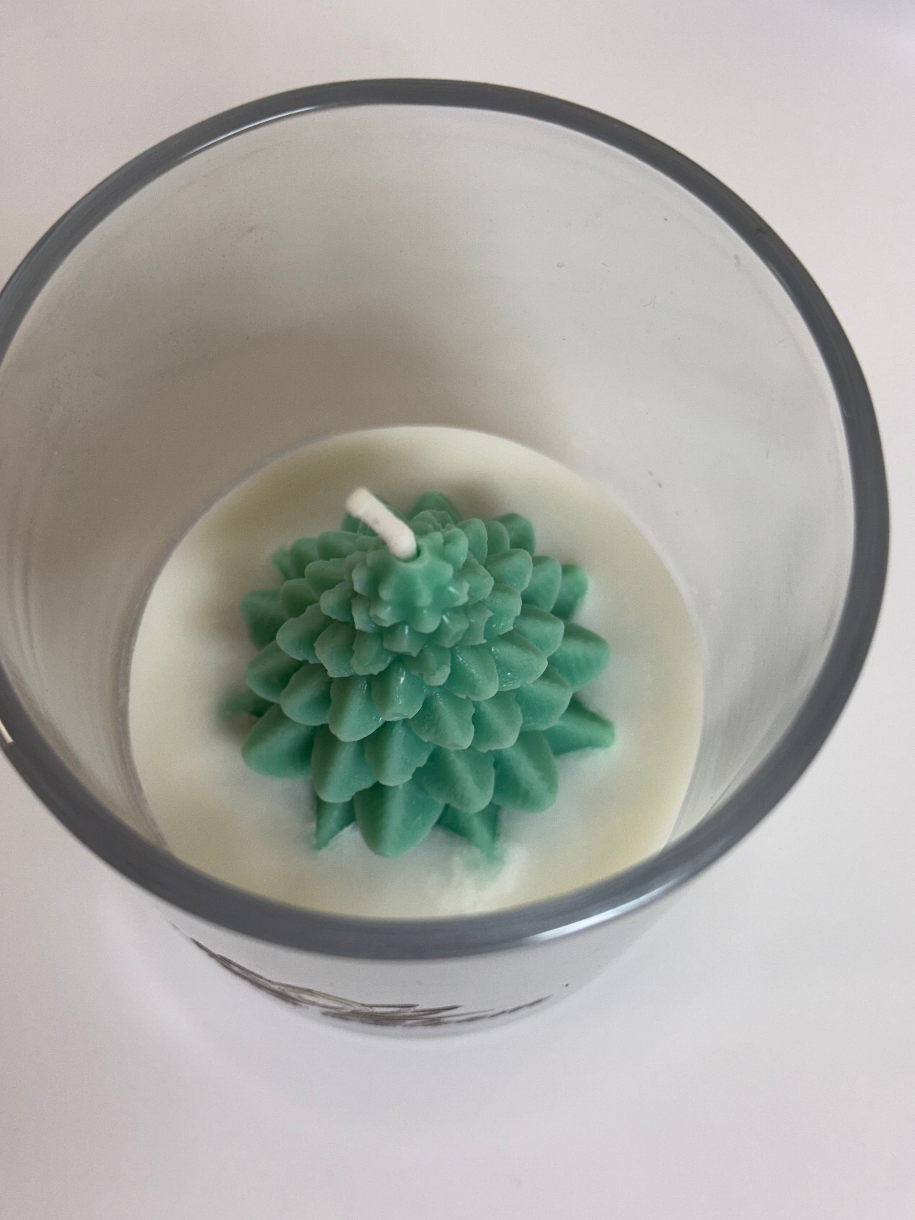 Christmas Tree Jar Candle