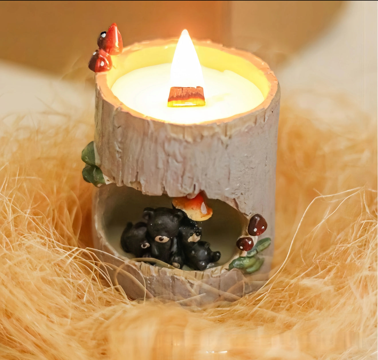 Forest Animals Candle