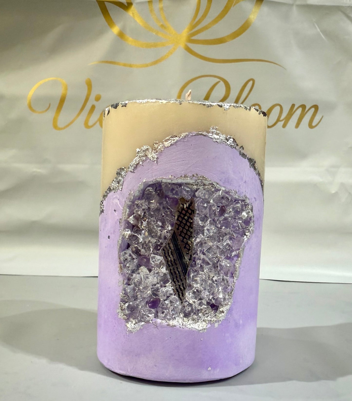 Decorative concrete Candle