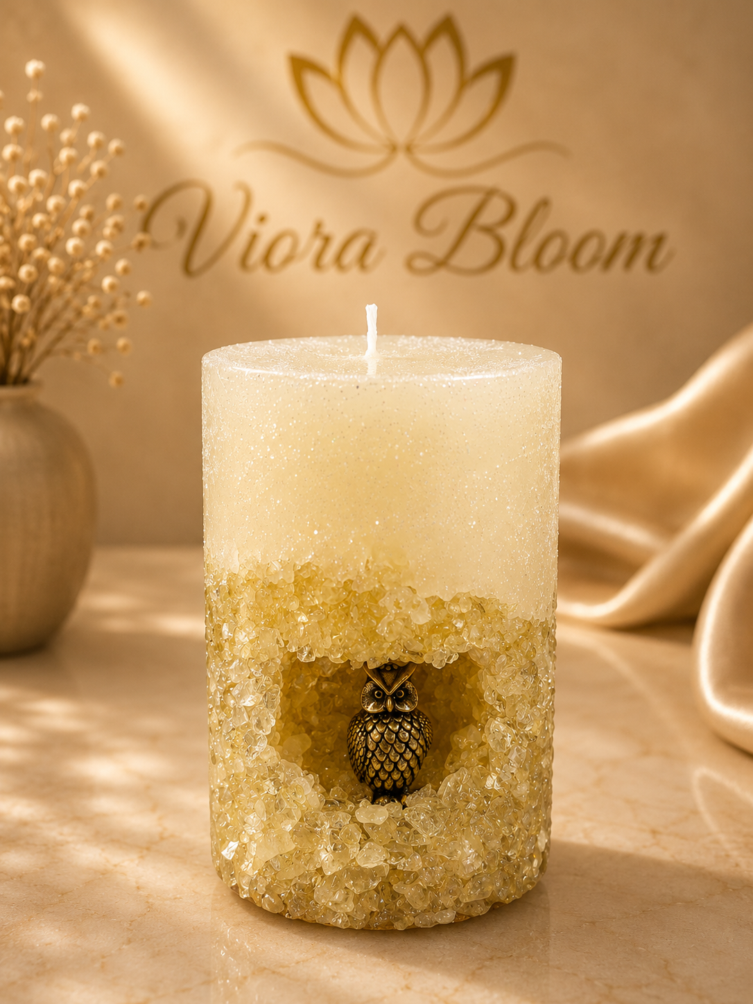 Crystal Cave Candle