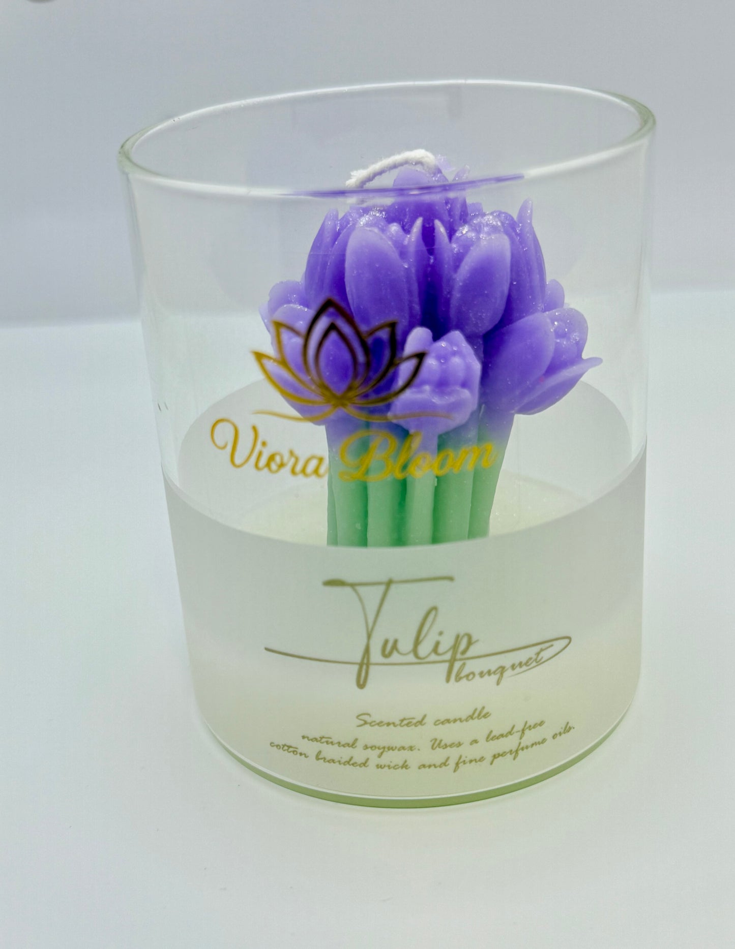 Tulip Bouquet Candle