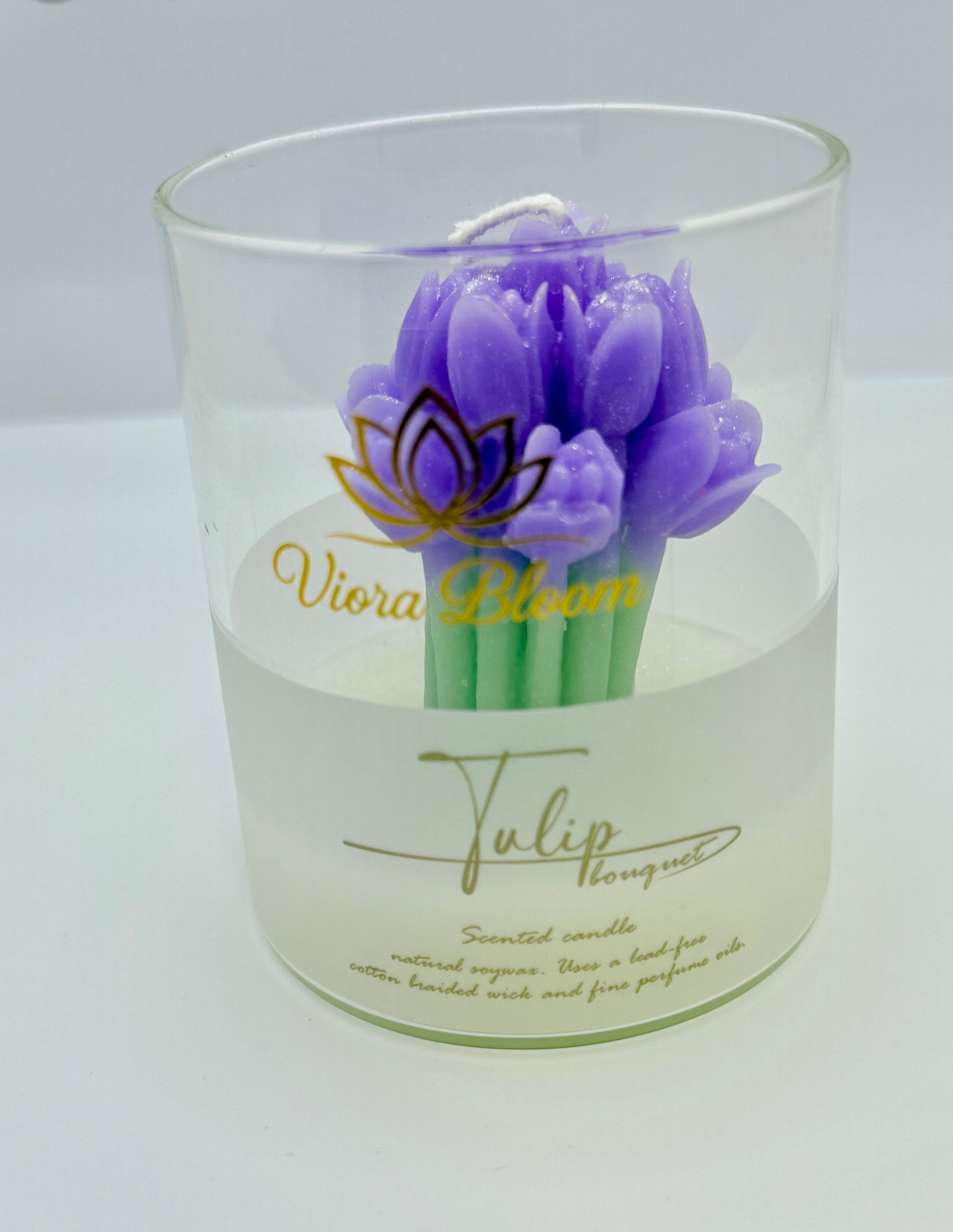 Tulip Bouquet Candle