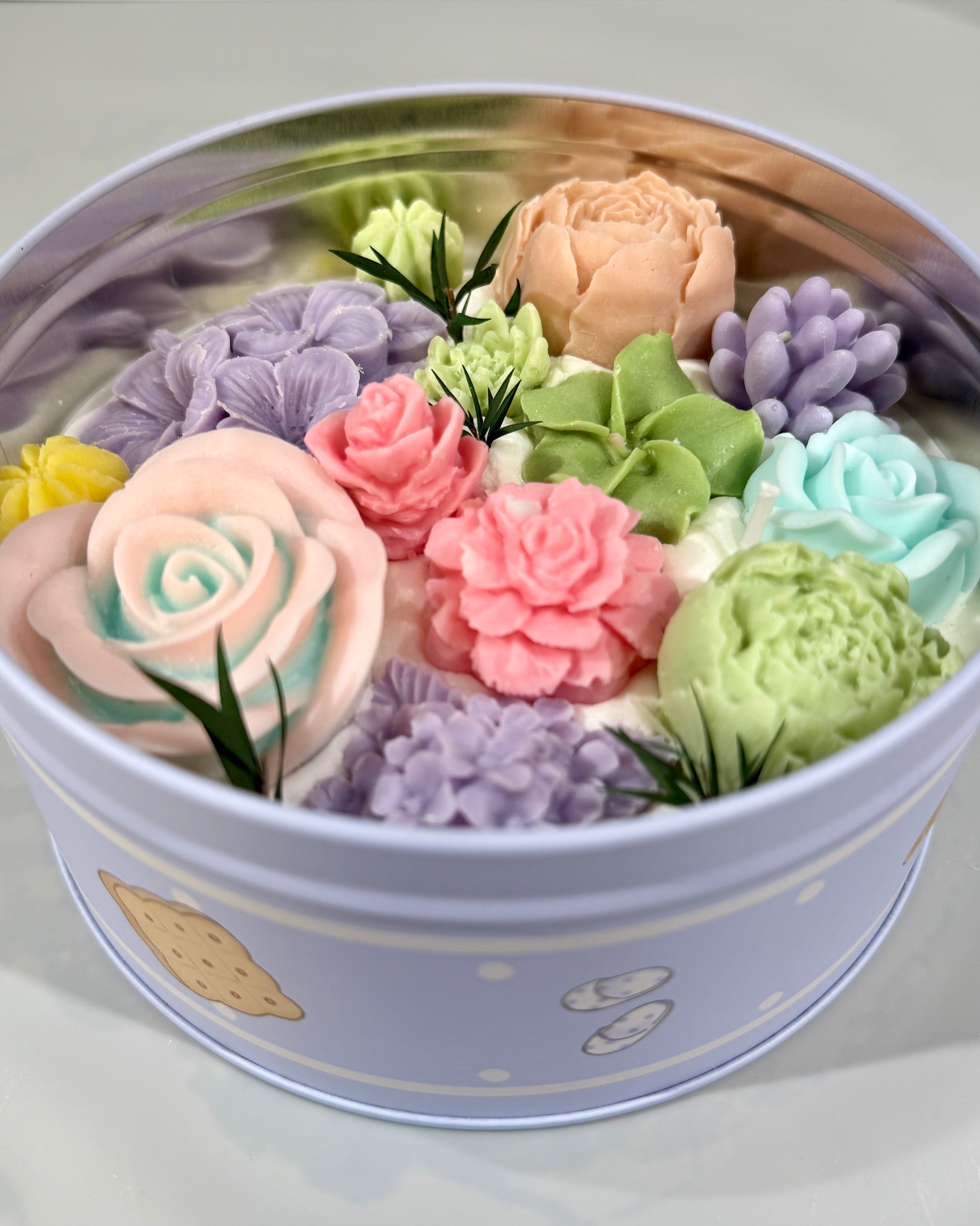 Luxury Floral Box Candle