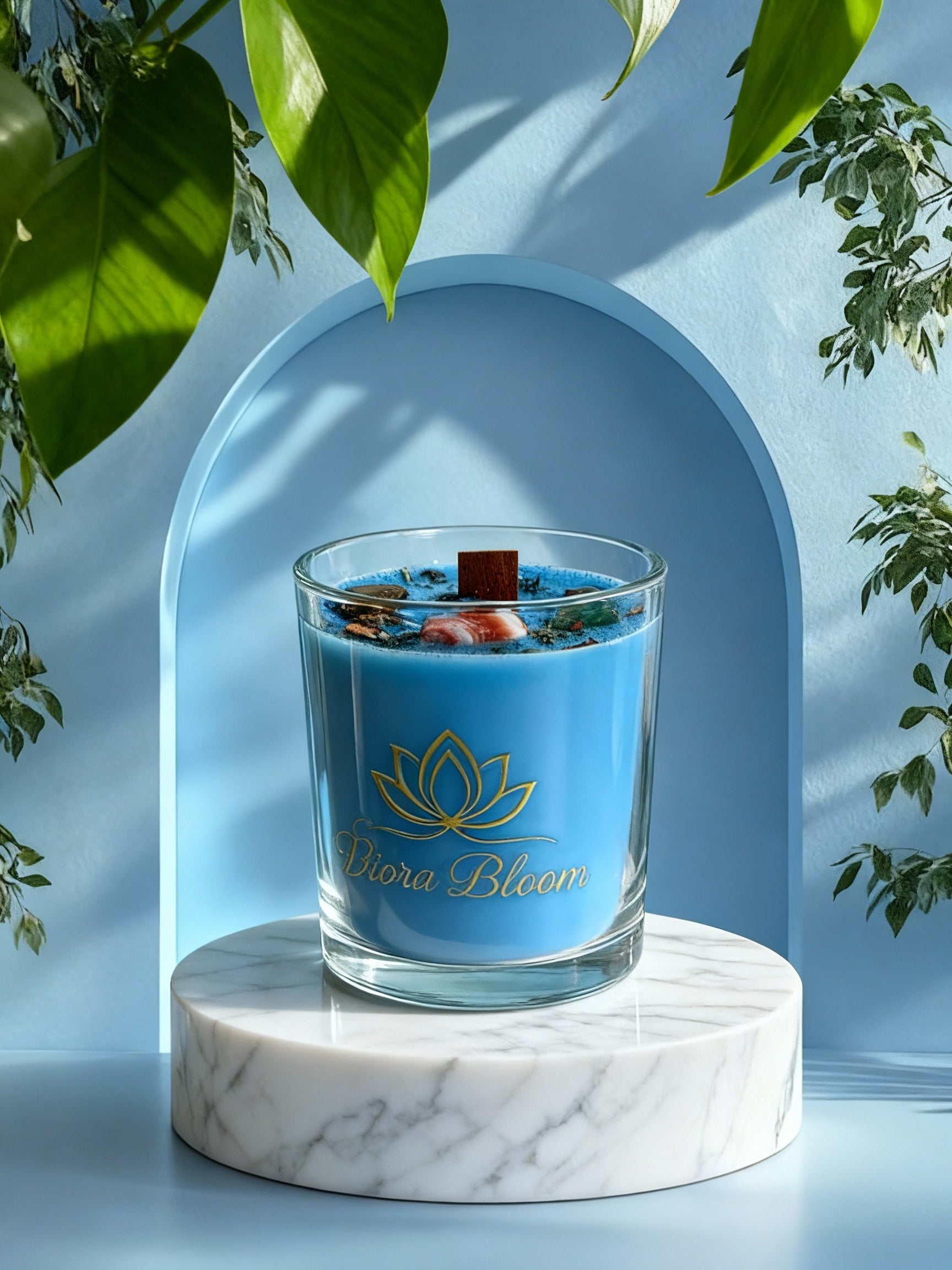 Crystal Aroma Soy Candle