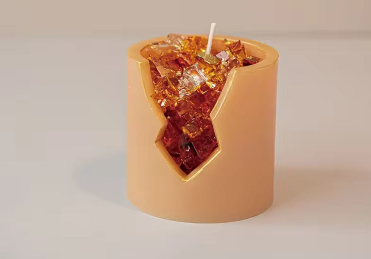 Crystal Geode Candle