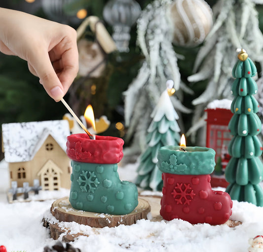 Christmas Stocking Candle