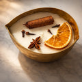 Cinnamon & Spice Urli Candle  5 inch