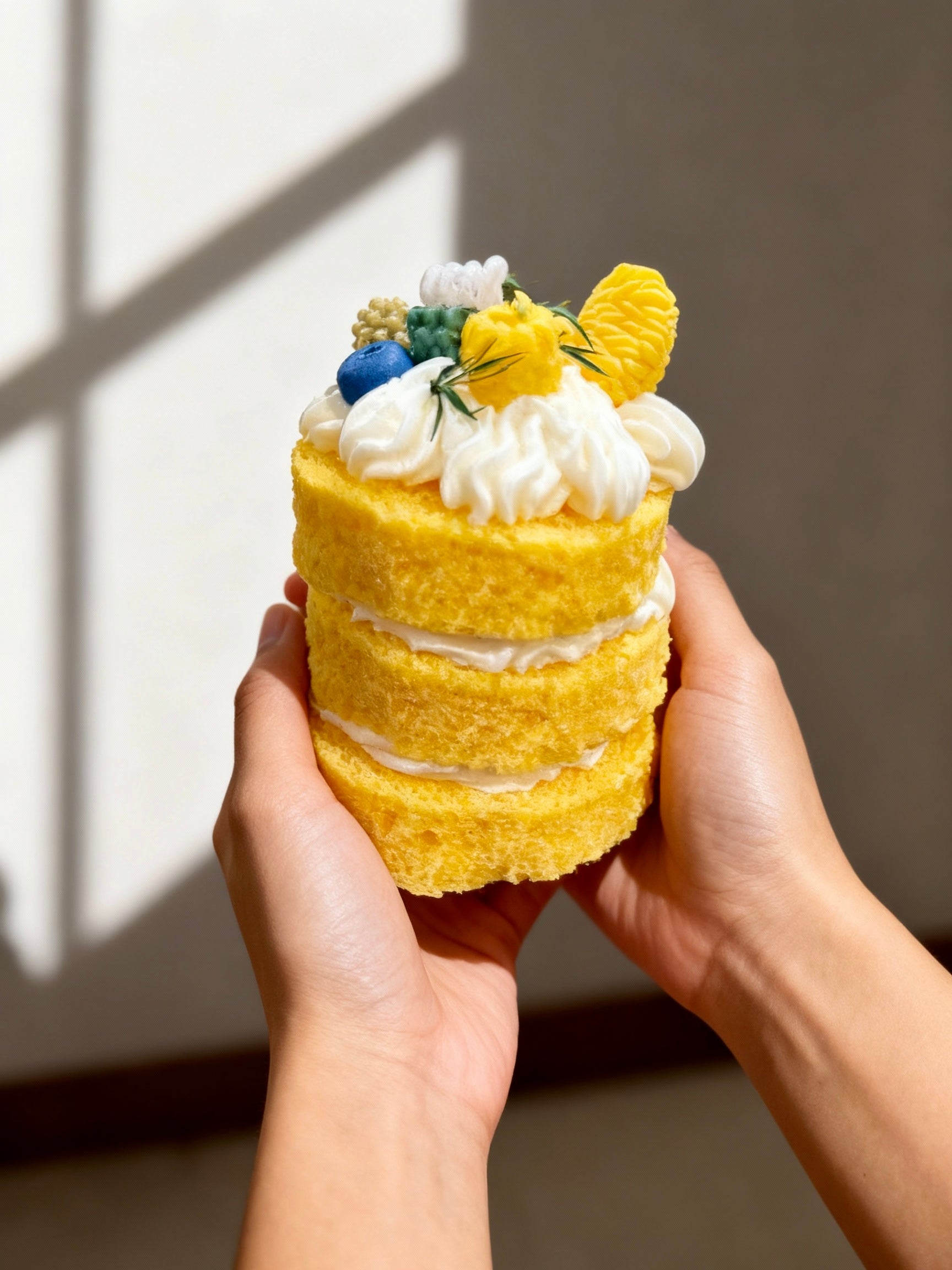 Whipped Cake Candle