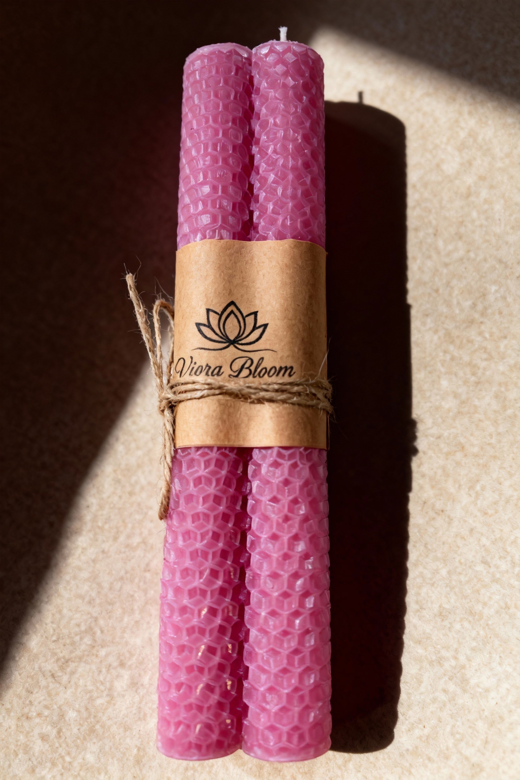 Beeswax Taper Candle