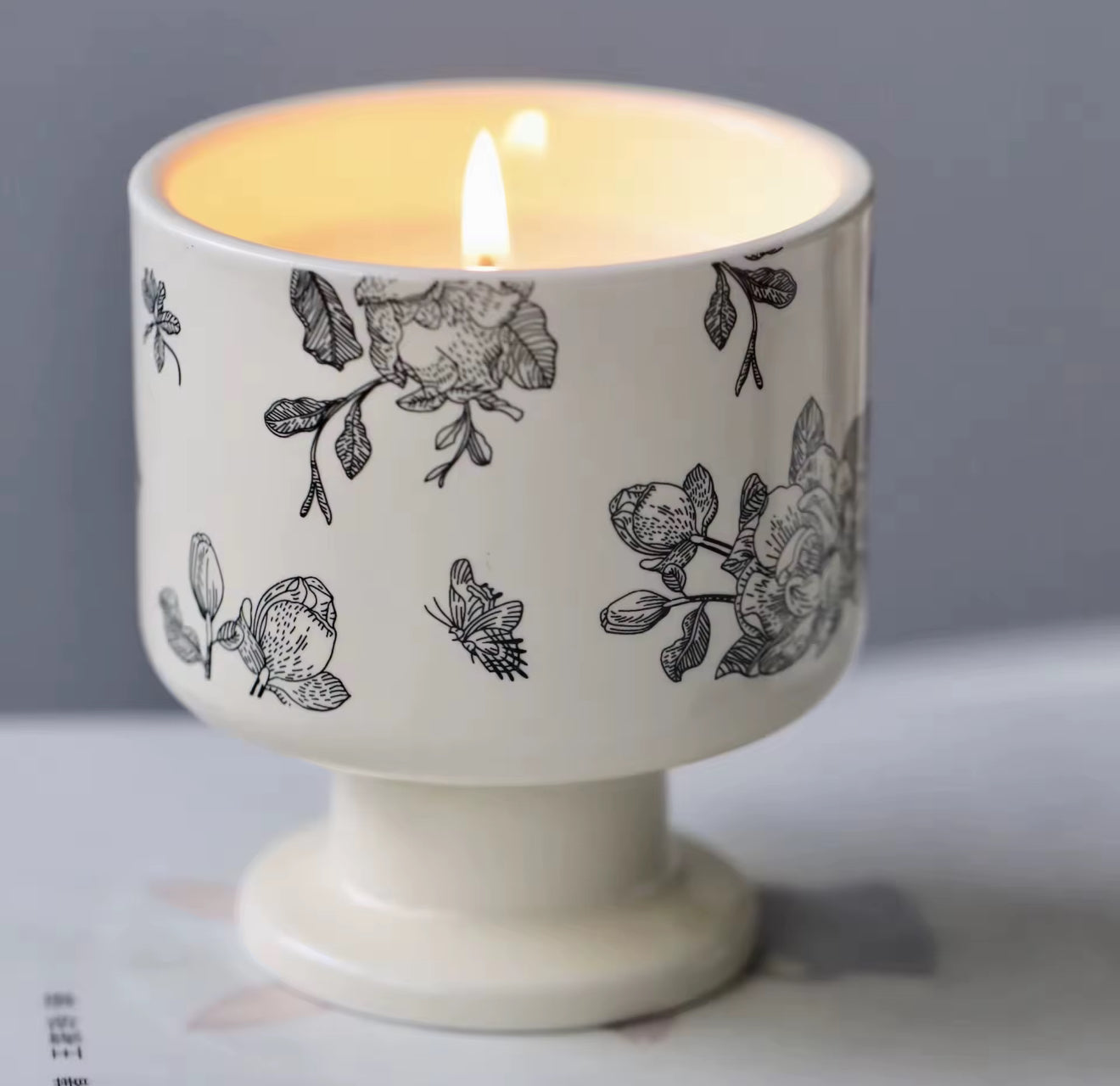 Print Glass Jar Candle