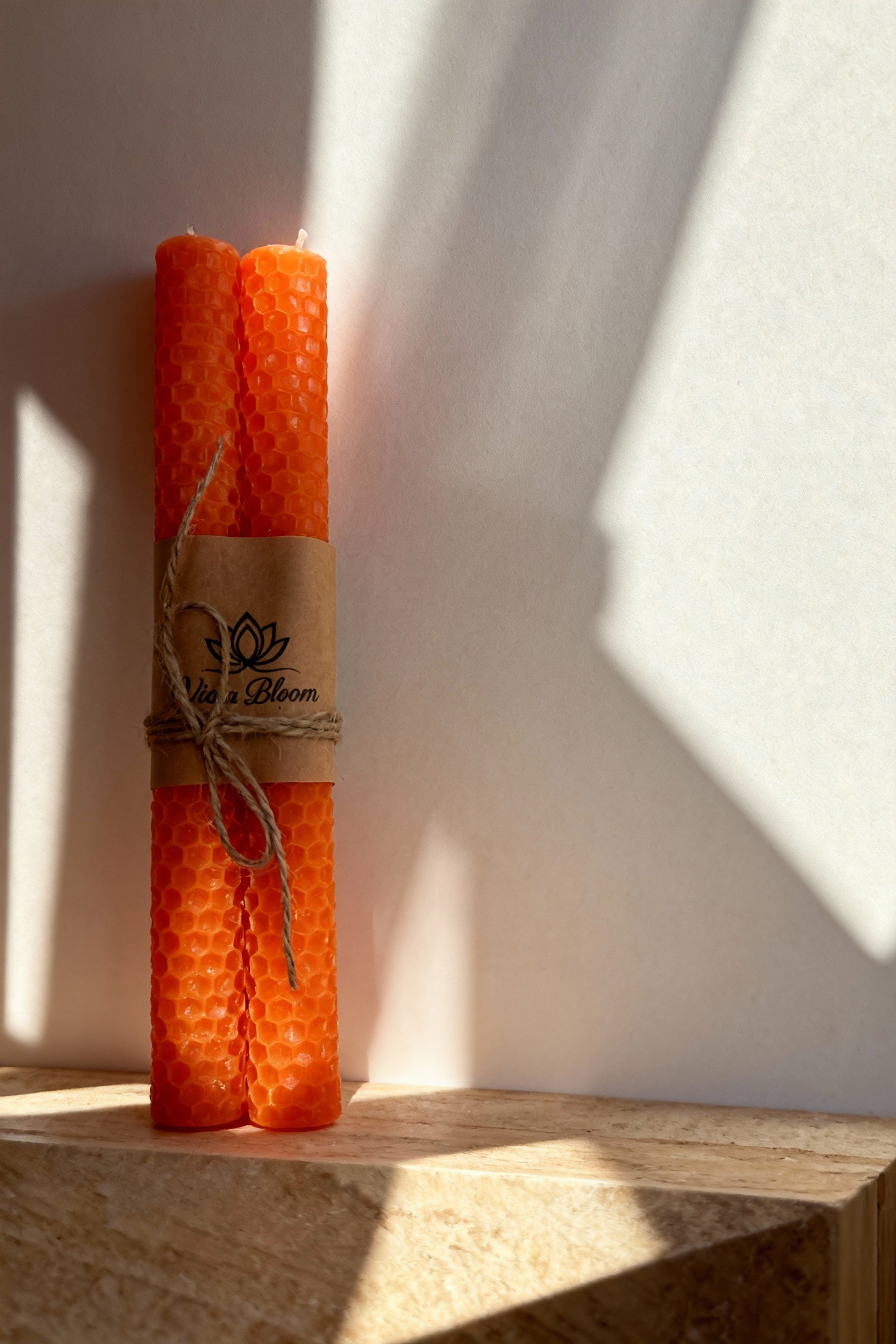 Beeswax Taper Candle
