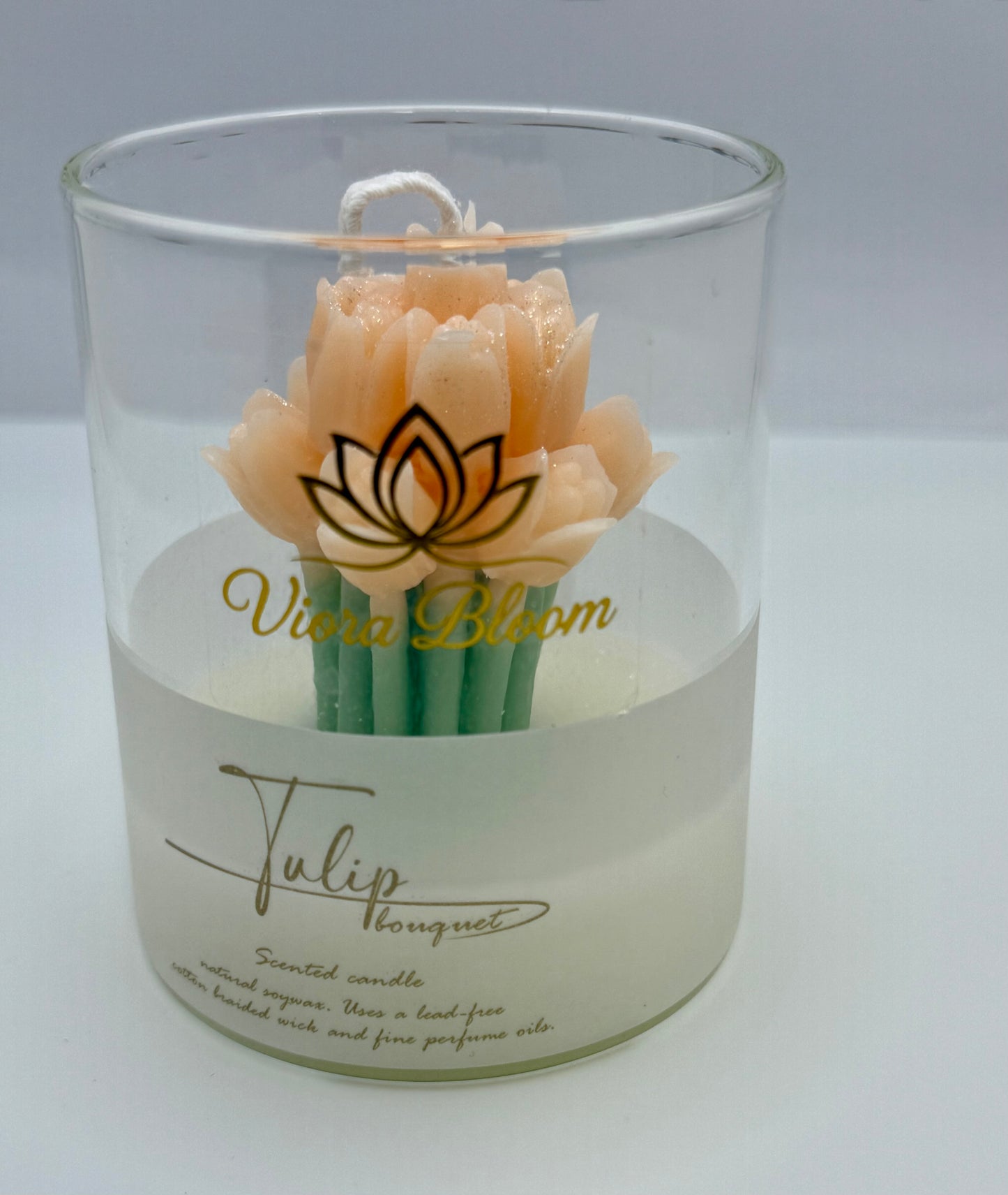 Tulip Bouquet Candle