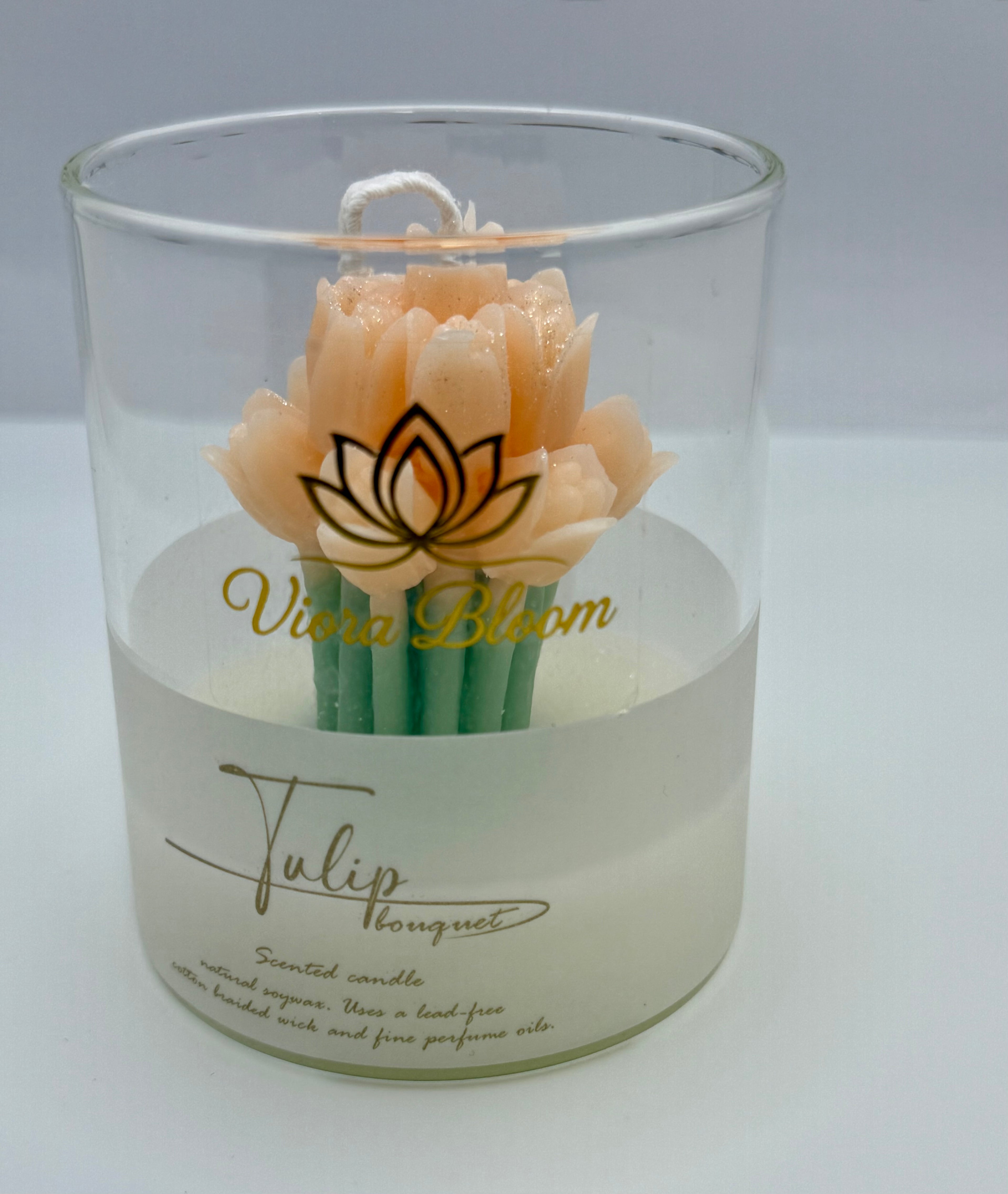 Tulip Bouquet Candle