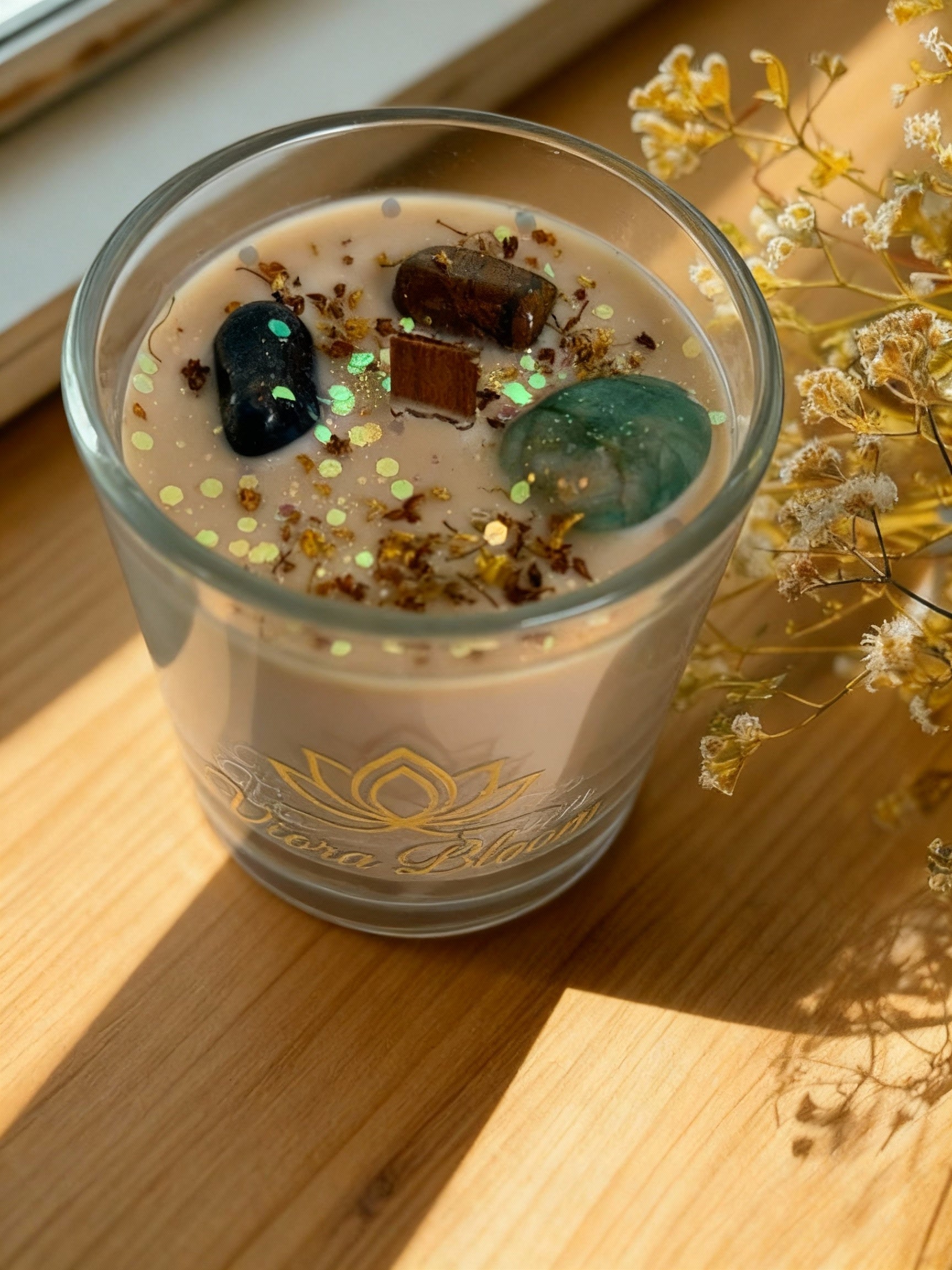 Crystal Aroma Soy Candle