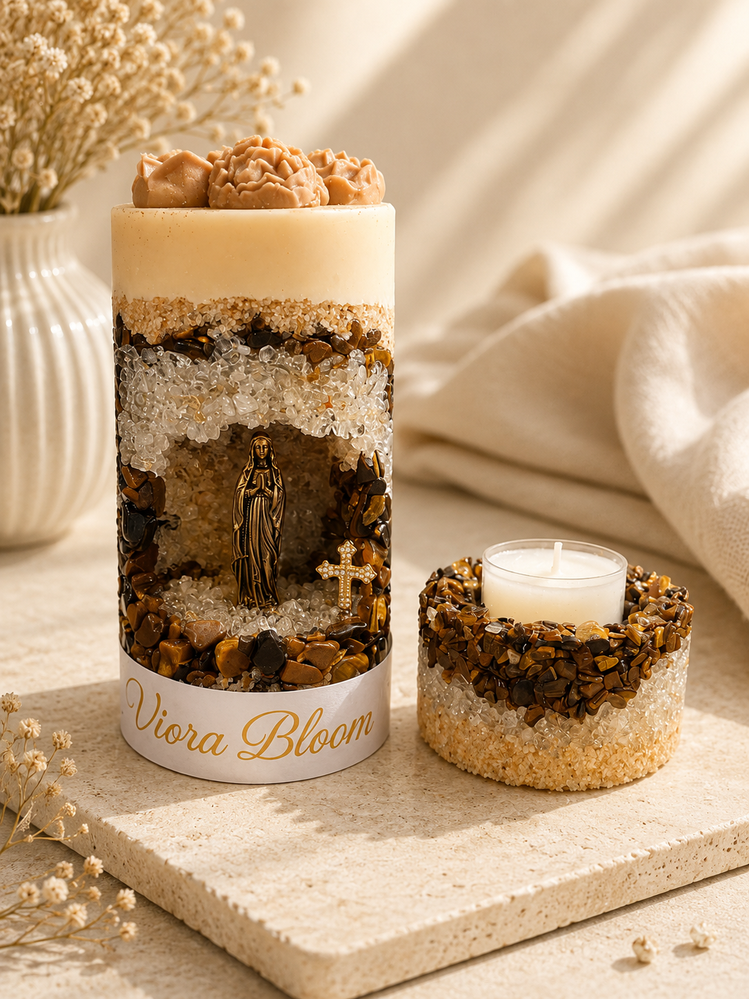 Crystal Cave Candle