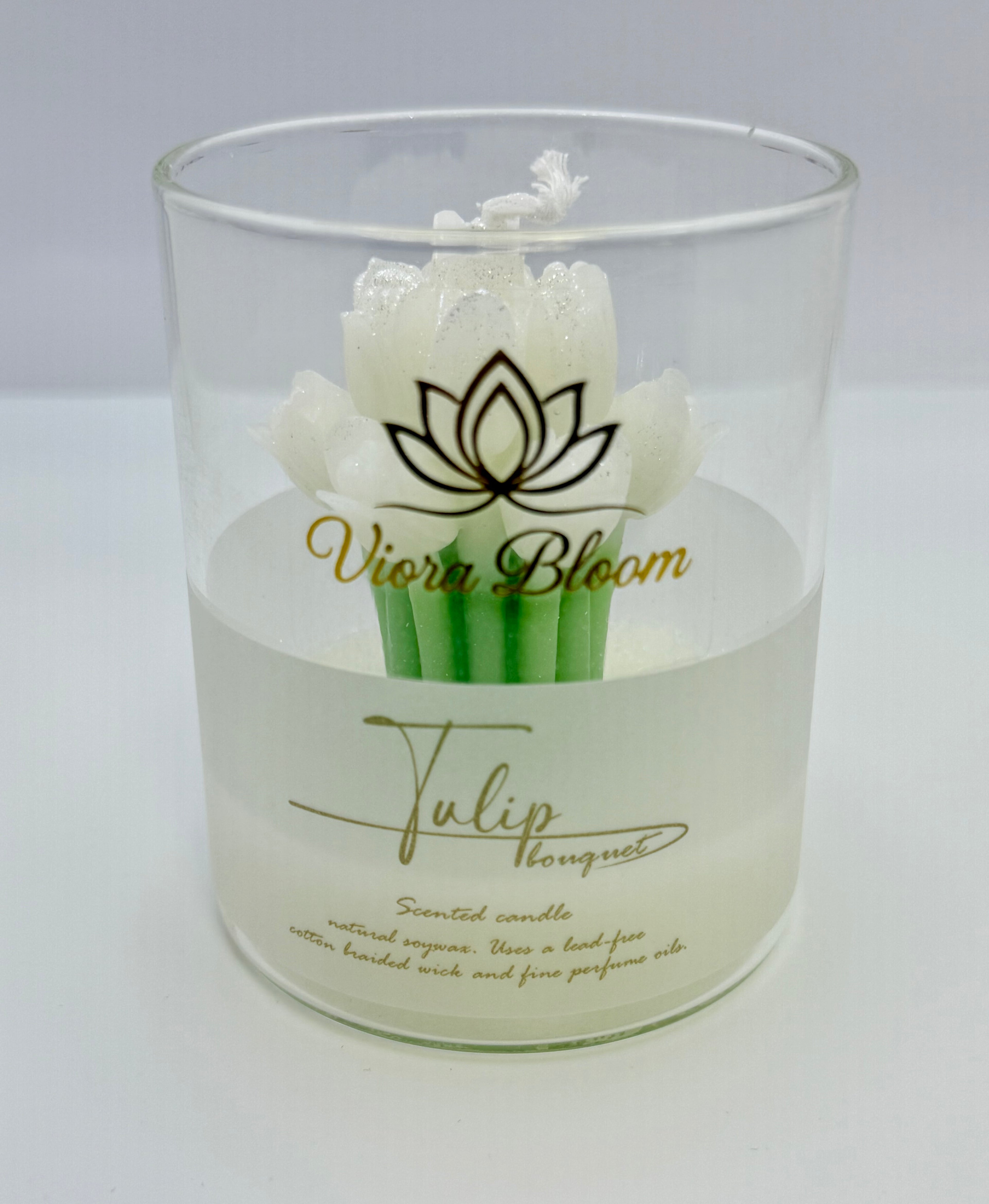 Tulip Bouquet Candle