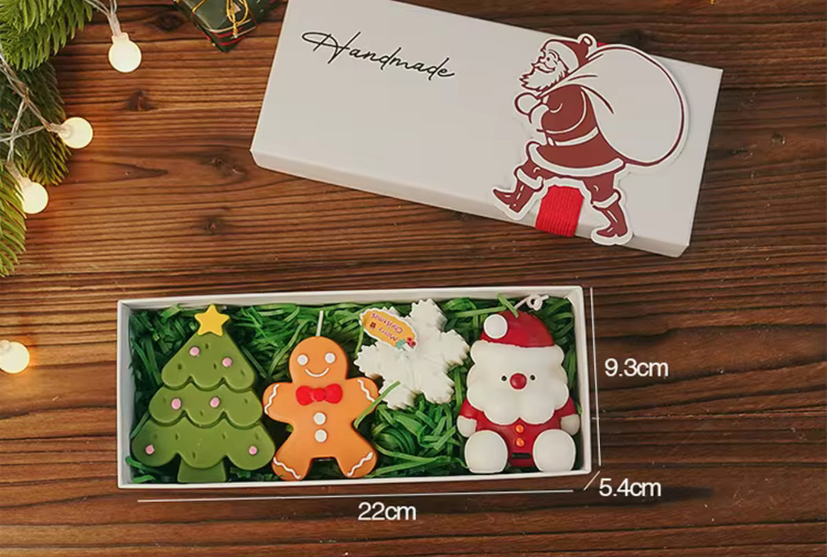 Christmas Holiday Candle Gift Set