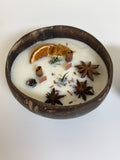 Natural Coconut Bowl Candle