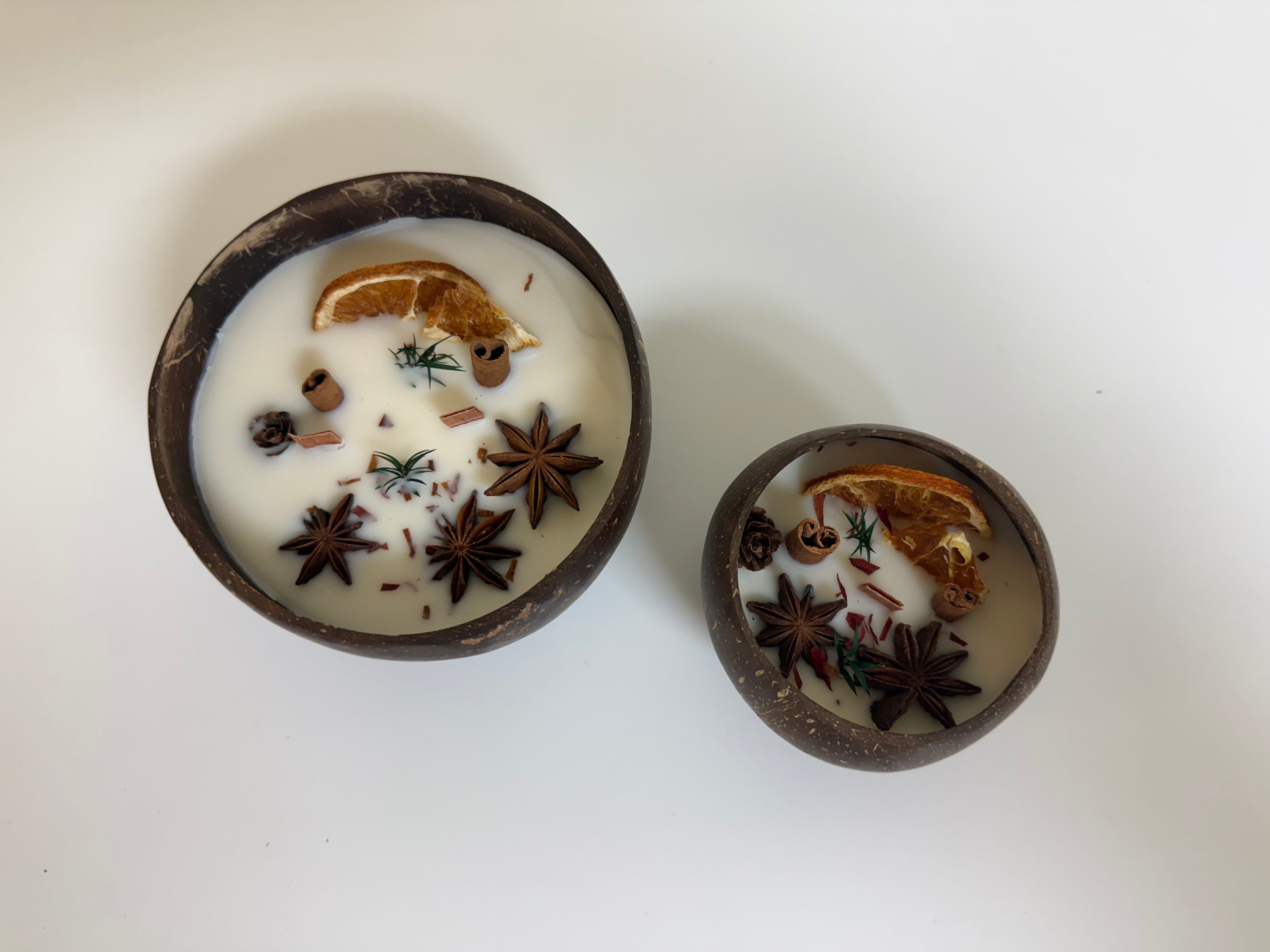 Natural Coconut Bowl Candle