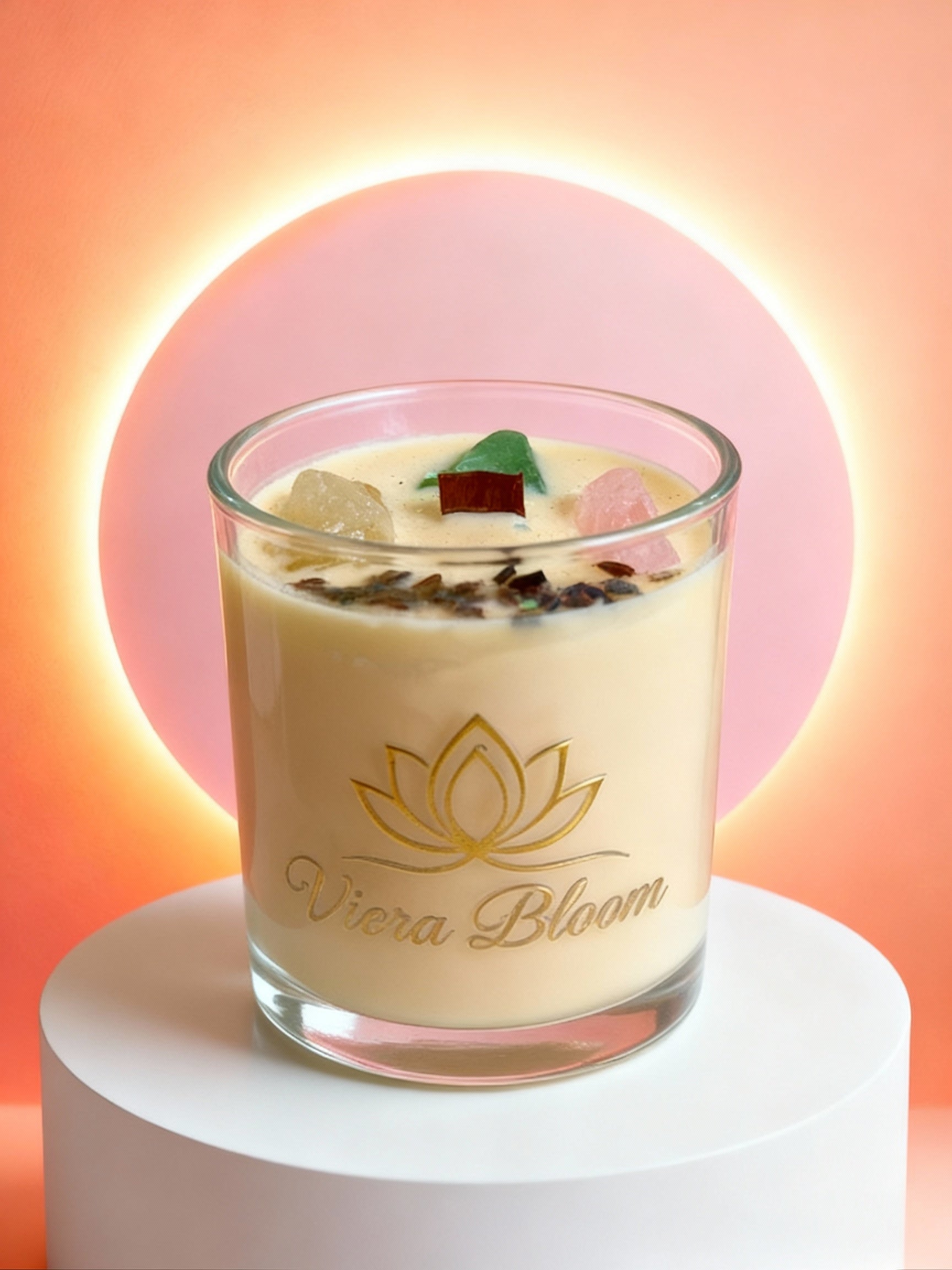 Crystal Aroma Soy Candle