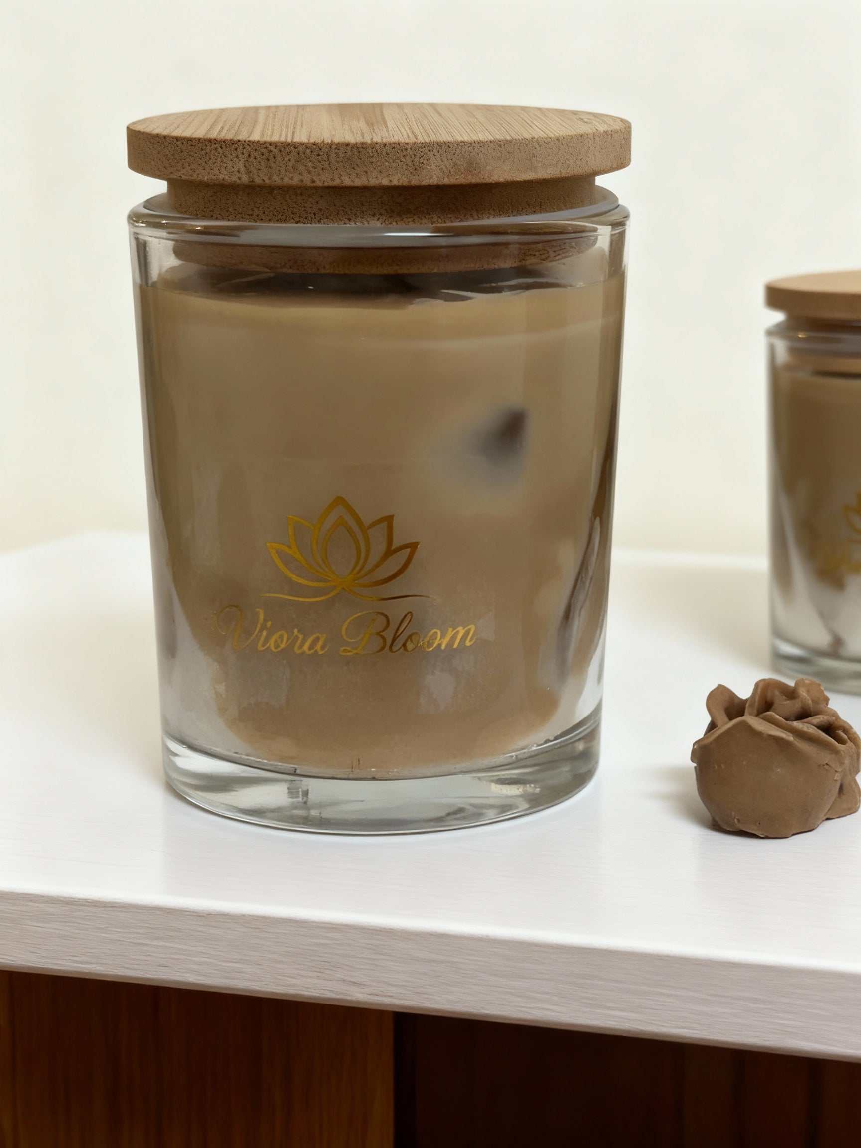 Mocha Blossom Soy Candle