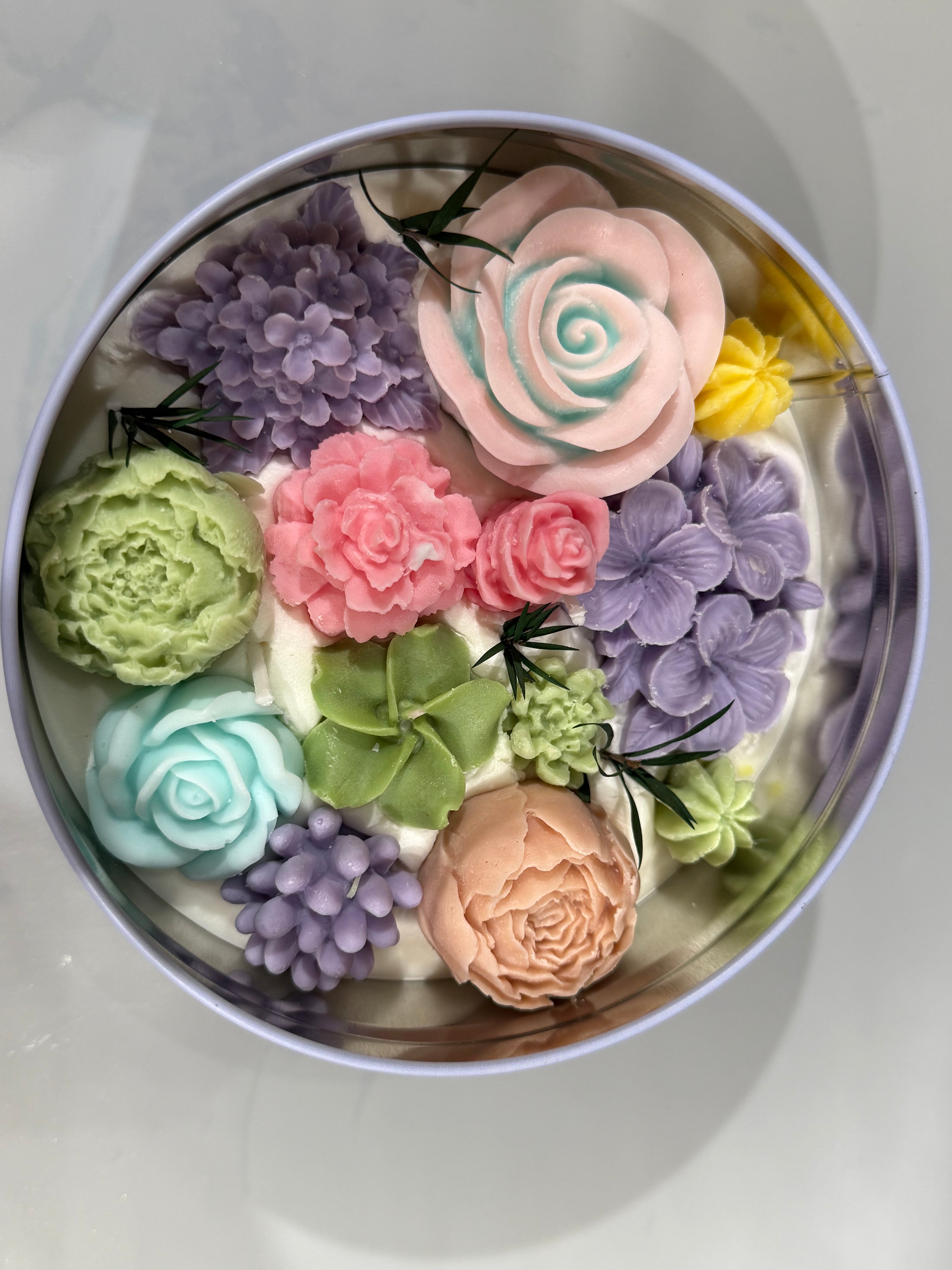 Luxury Floral Box Candle