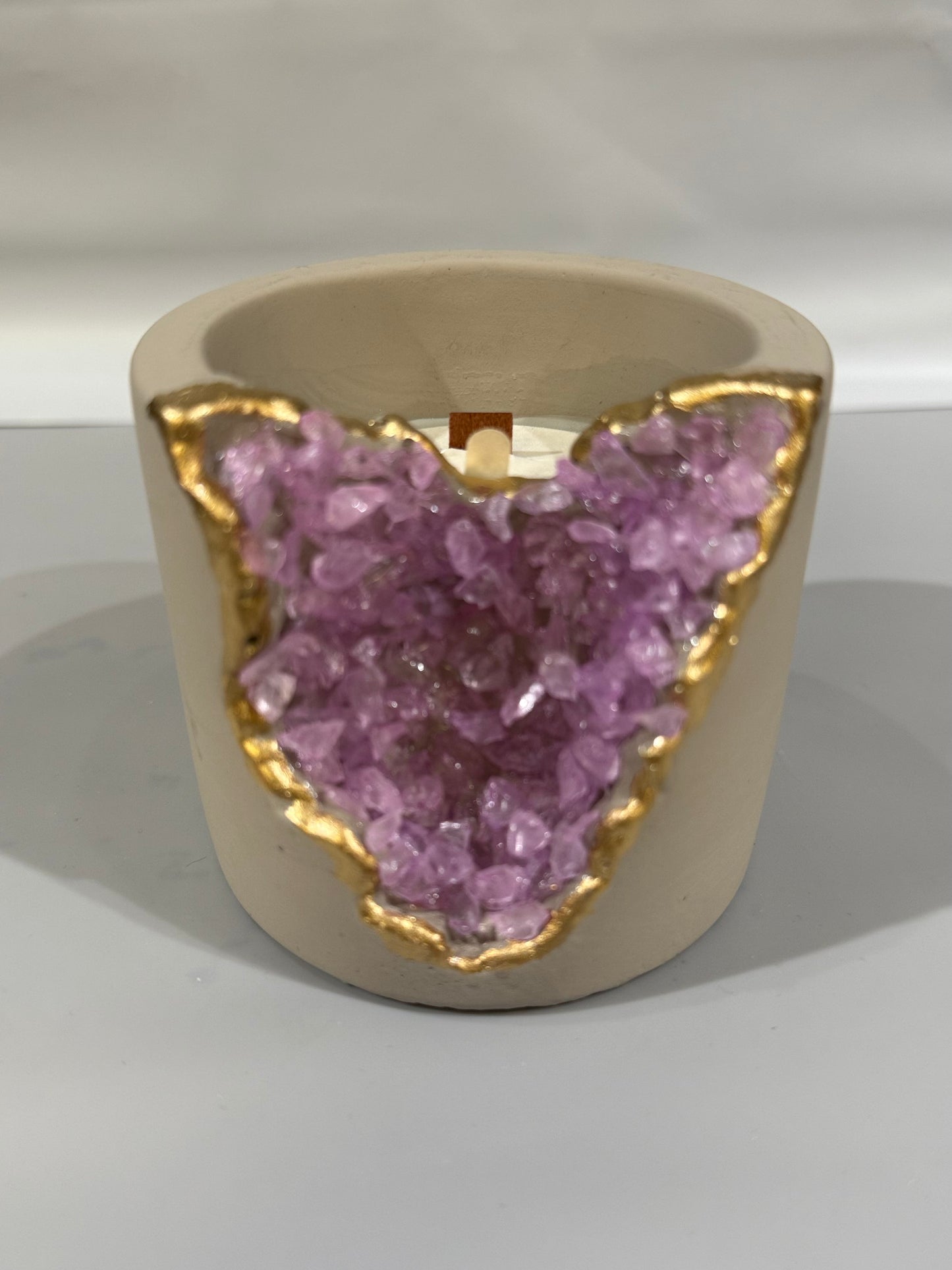 Geode Crystal Candle
