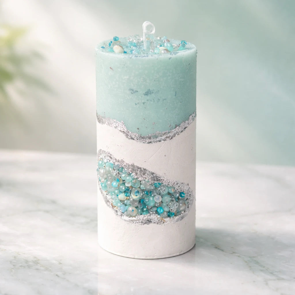 Decorative concrete Candle