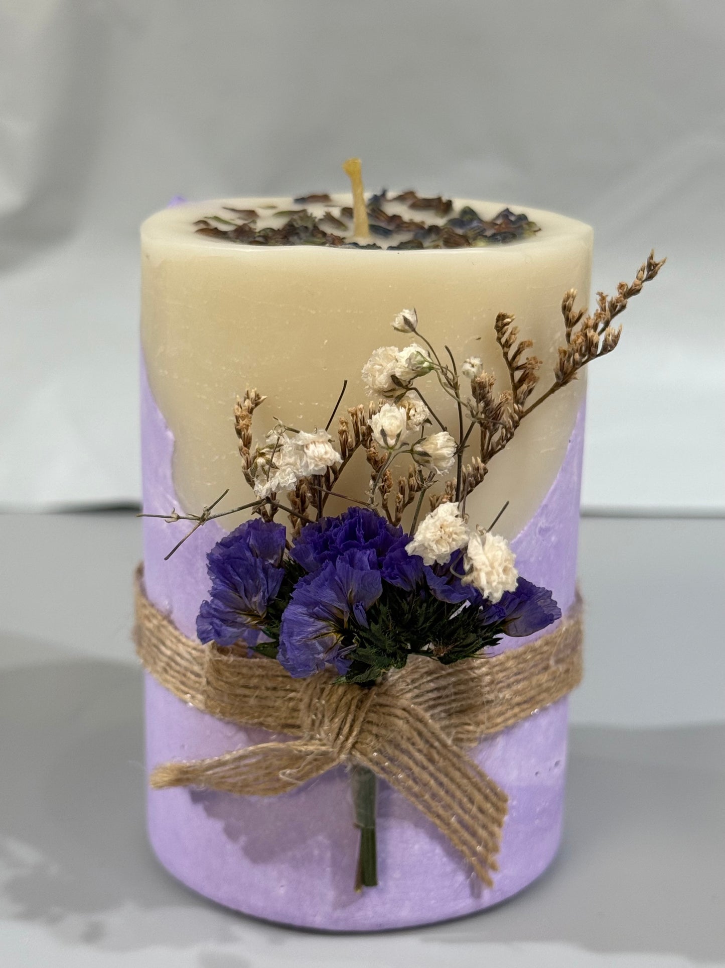 Decorative concrete Candle