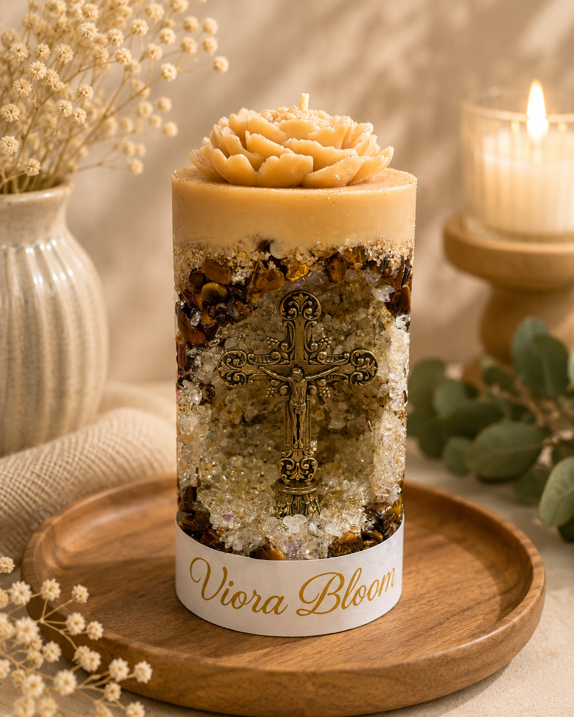 Crystal Cave Candle