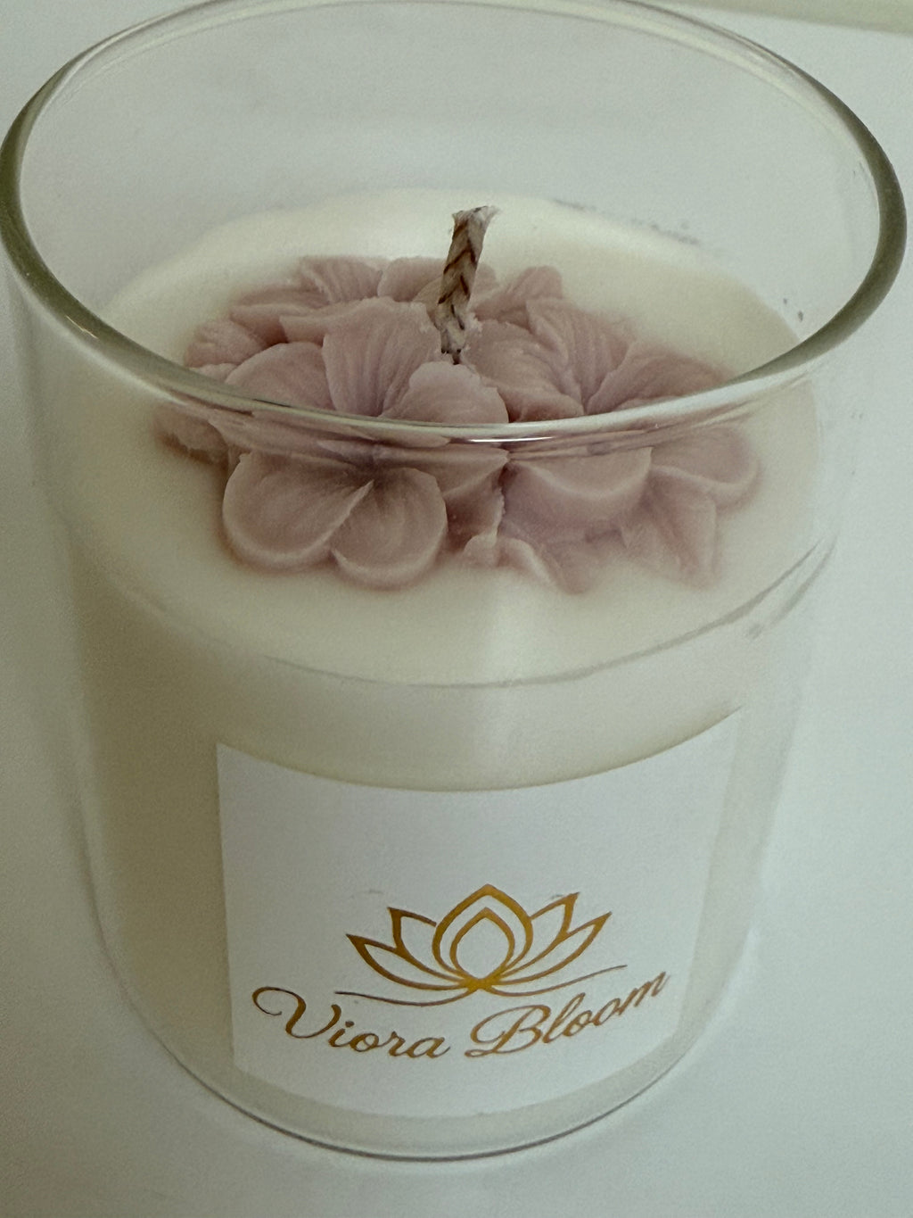 Hydrangea Flower candle