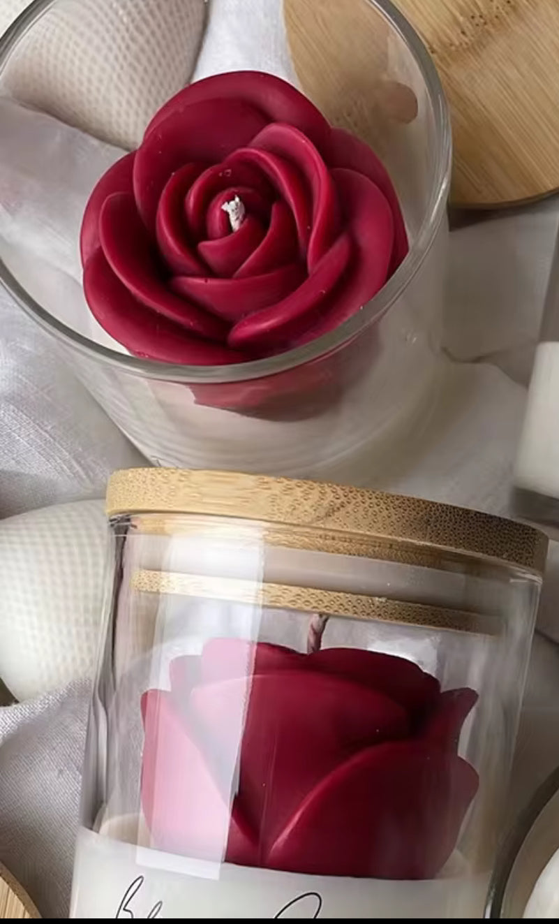 Rose Blossom Candle