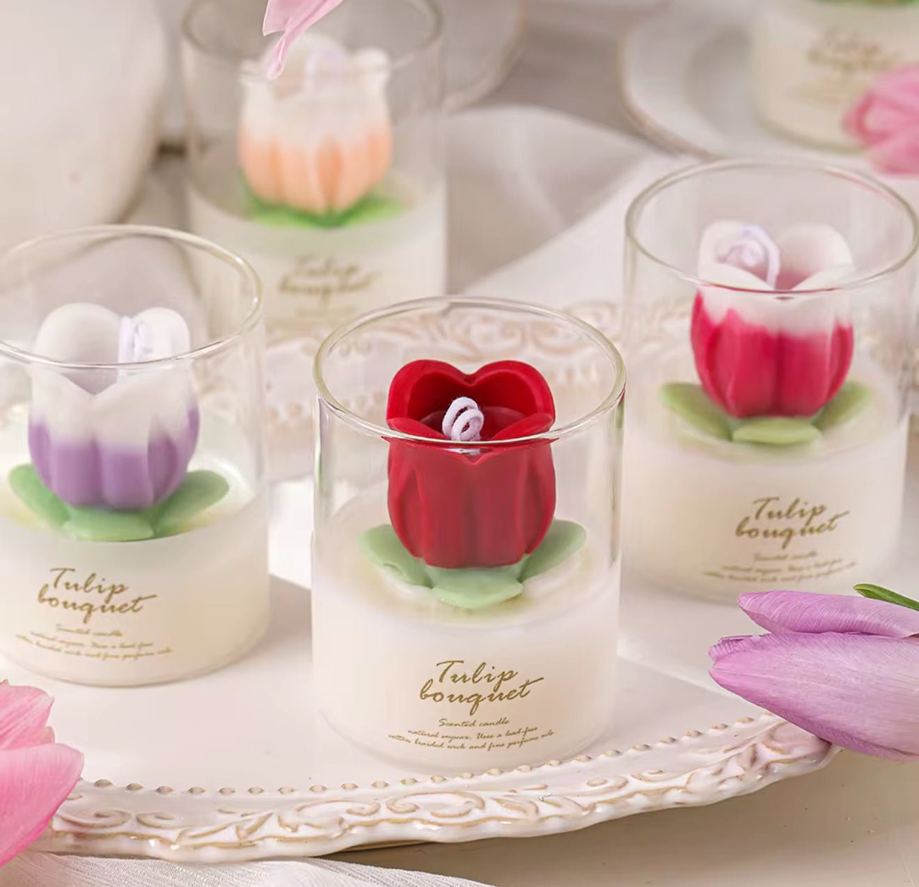 Rose Blossom Candle